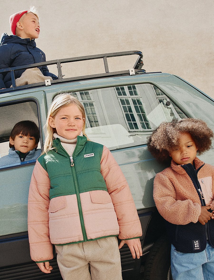 Liewood - Nolan Pile Jacket - fleece jackets - tuscany rose mix - 0