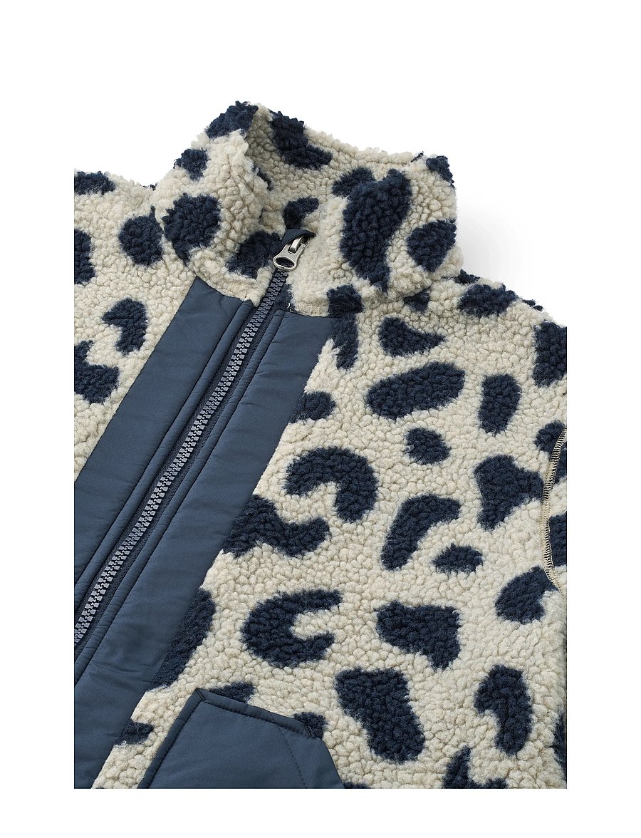 Liewood - Pedia Rainwear Set - rain sets - mega leo mist / classic navy - 2