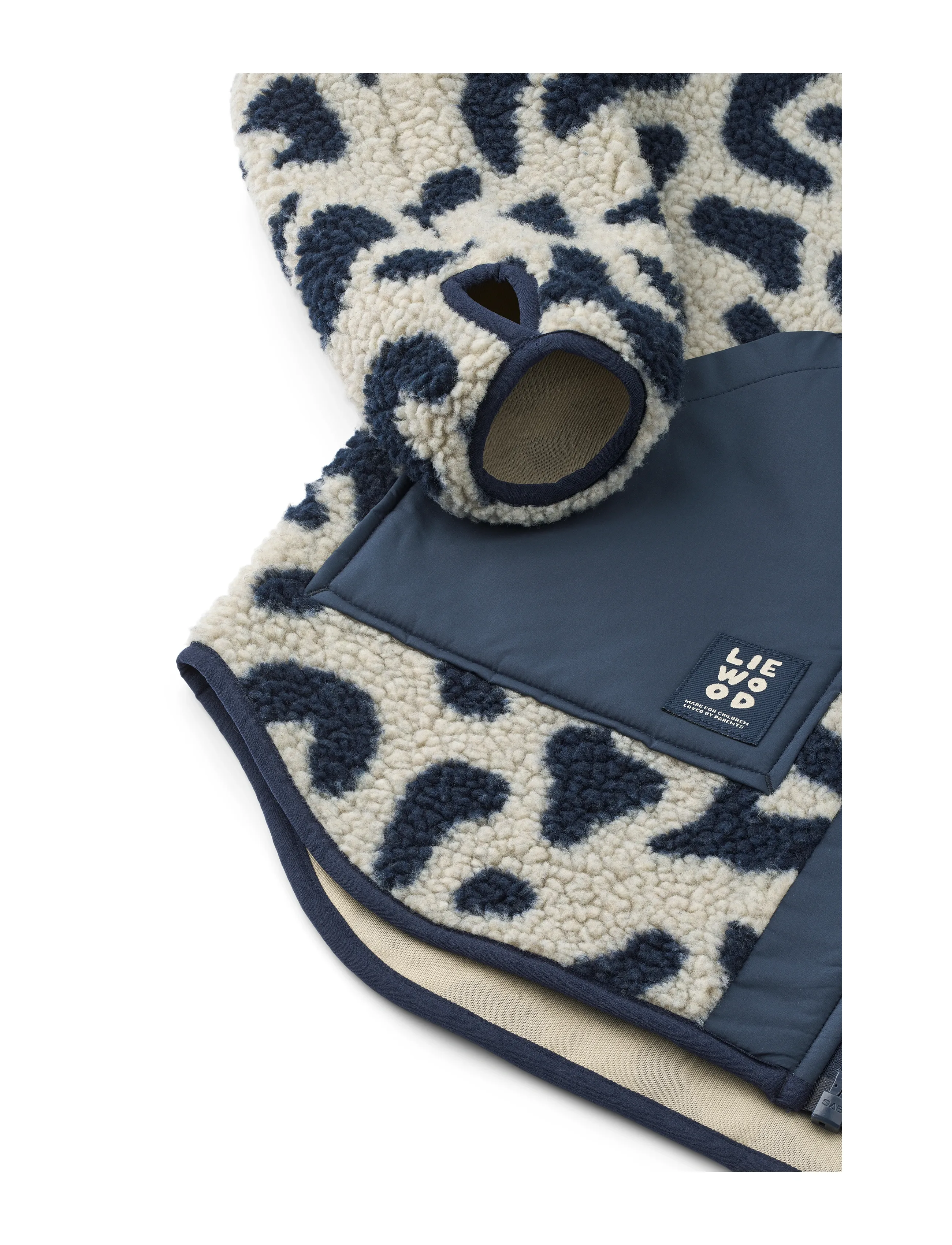Liewood - Pedia Rainwear Set - mega leo mist / classic navy - 3