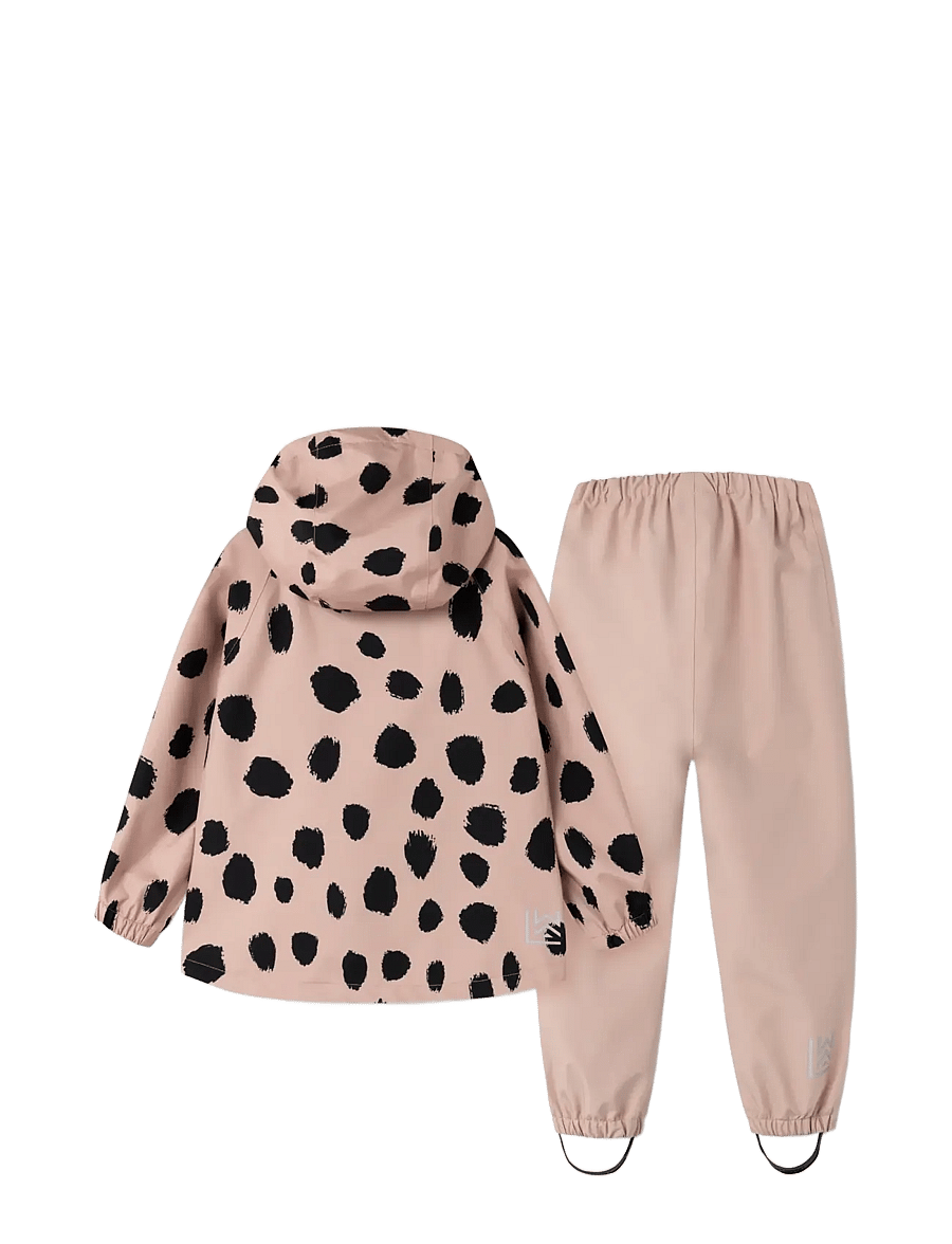 Liewood - Pedia Rainwear Set - rain sets - mega leo spot / pale tuscany - 2
