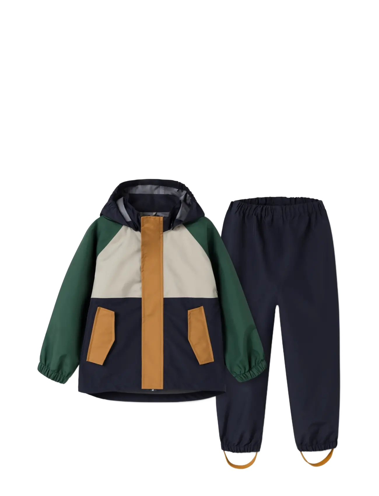 Liewood Pedia Rainwear Set, 116, Rainwear, Marineblau - Sets, Kinder