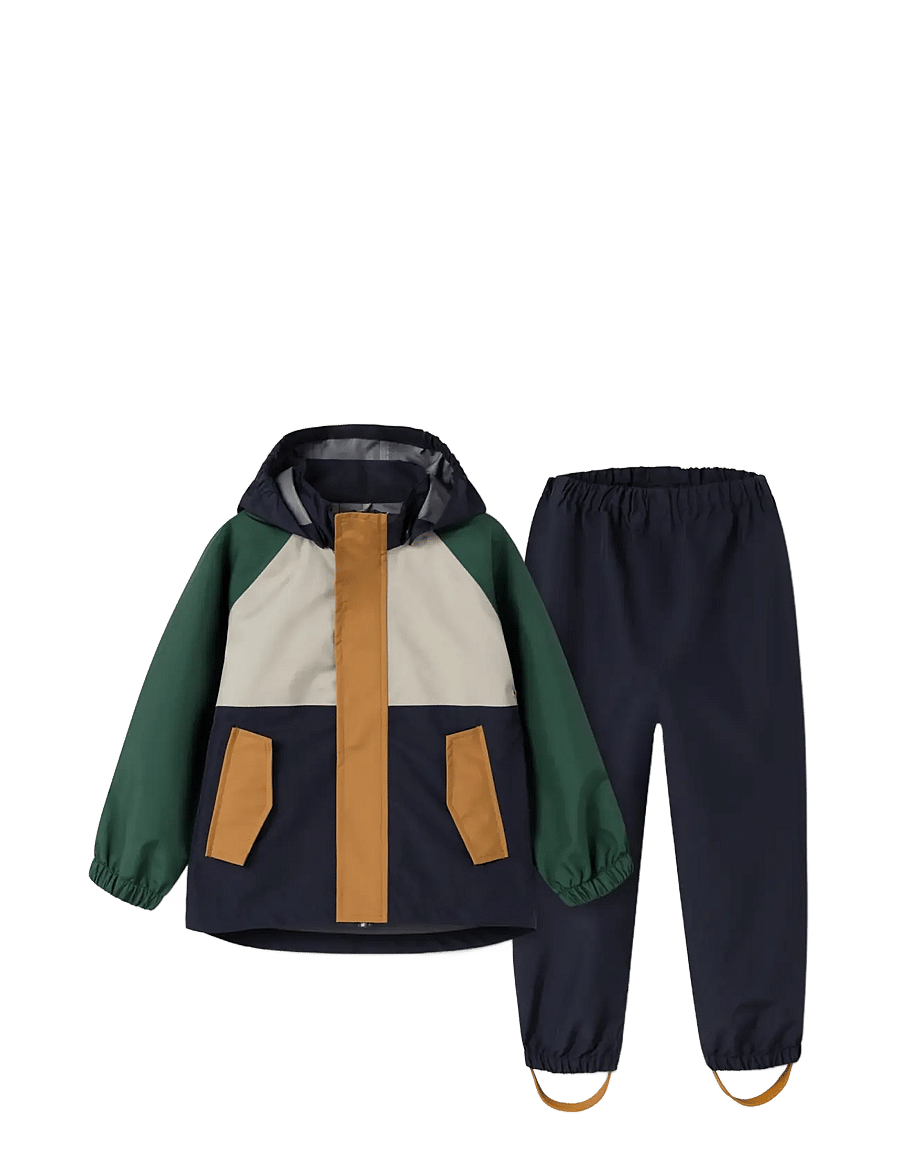 Liewood - Pedia Rainwear Set - vihmakomplektid - garden green multi mix - 0
