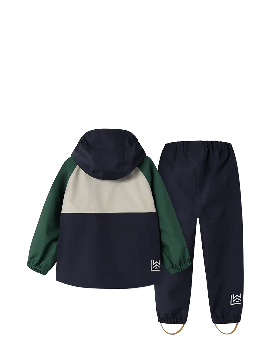 Liewood - Pedia Rainwear Set - vihmakomplektid - garden green multi mix - 1