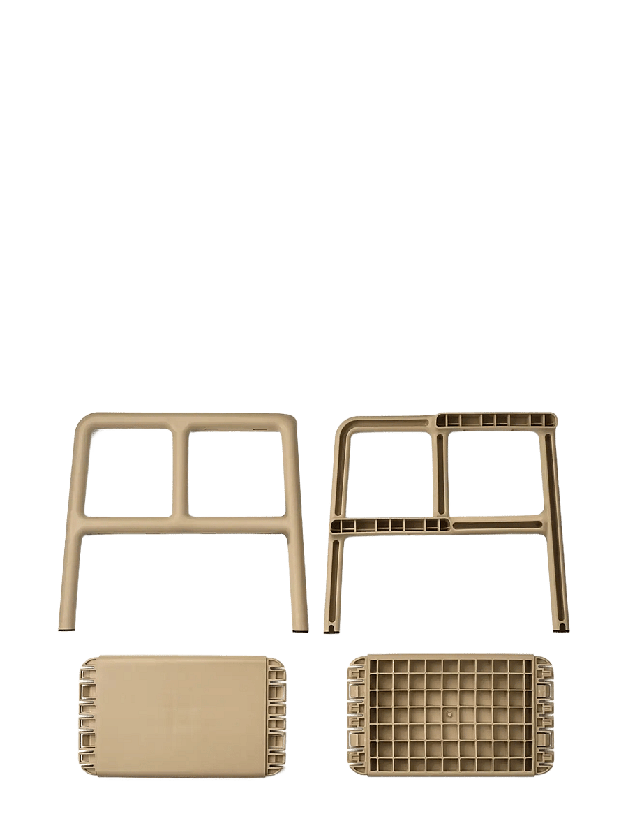 Liewood - Melanie 2-Step Stool - skammel - oat - 1