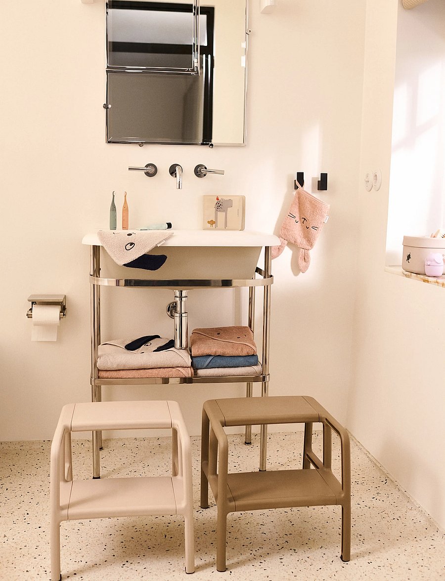 Liewood - Melanie 2-Step Stool - tritthocker - sandy - 3