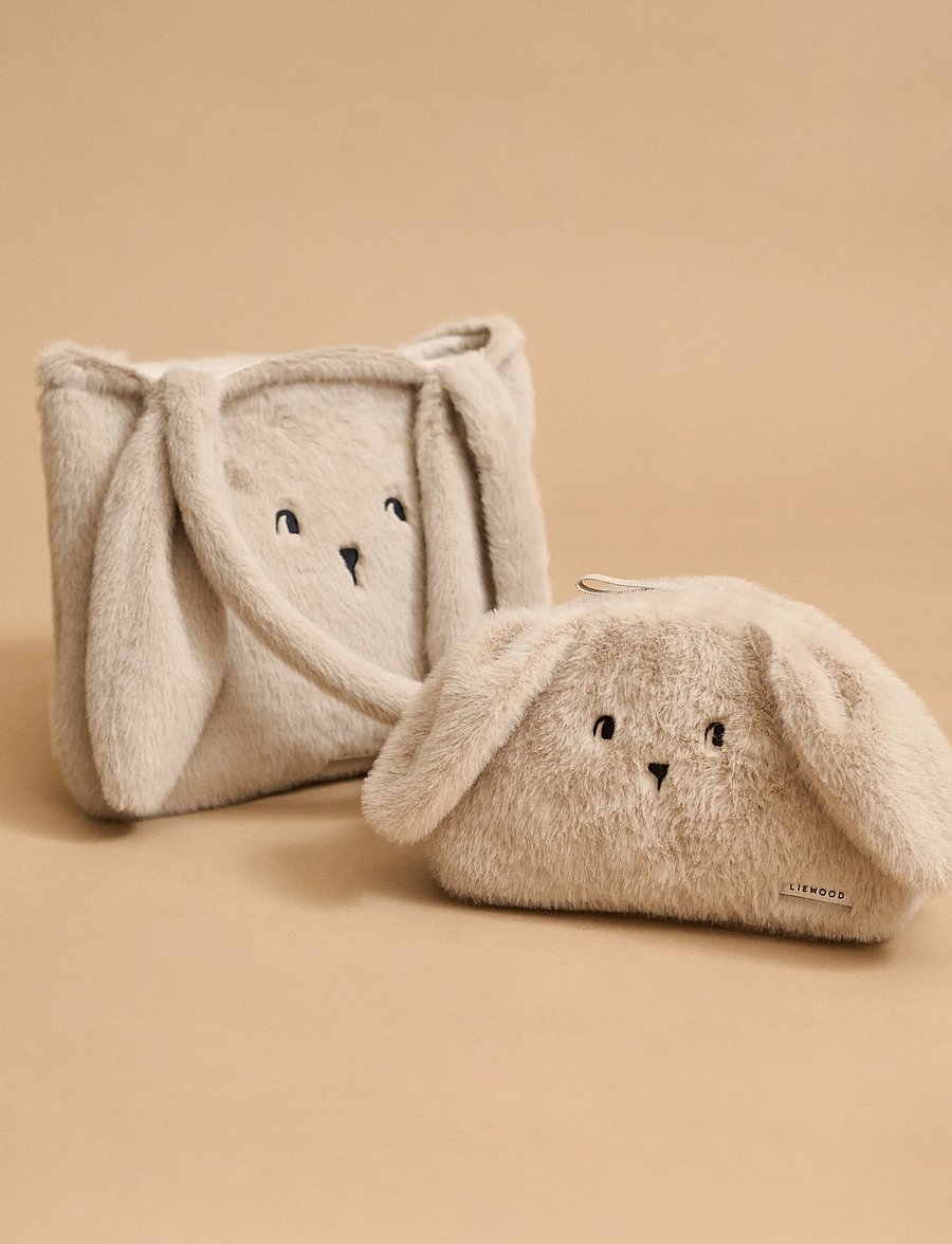 Liewood - Eloise Plush Rabbit Toiletry Bag - bada - mist - 0