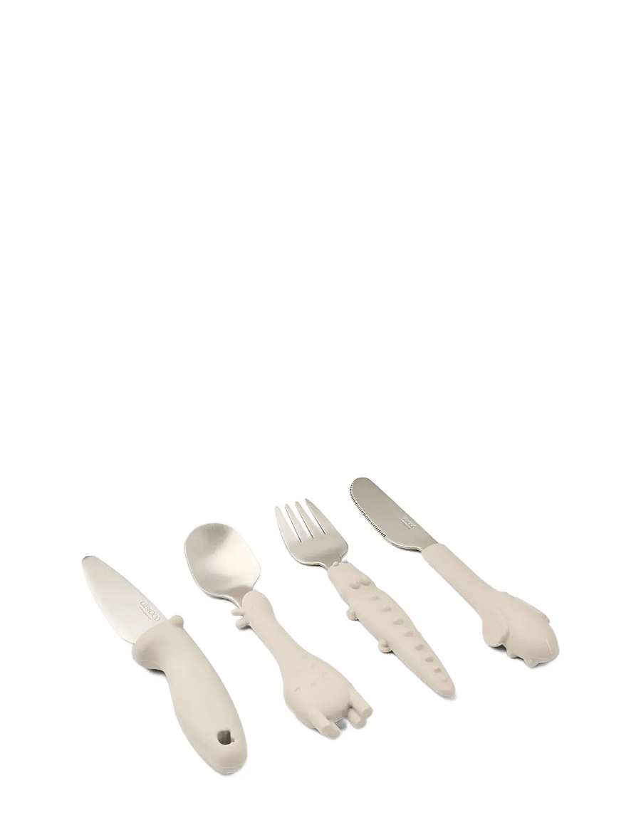 Liewood - Diella Cutlery Set - essgeschirr - sandy - 0