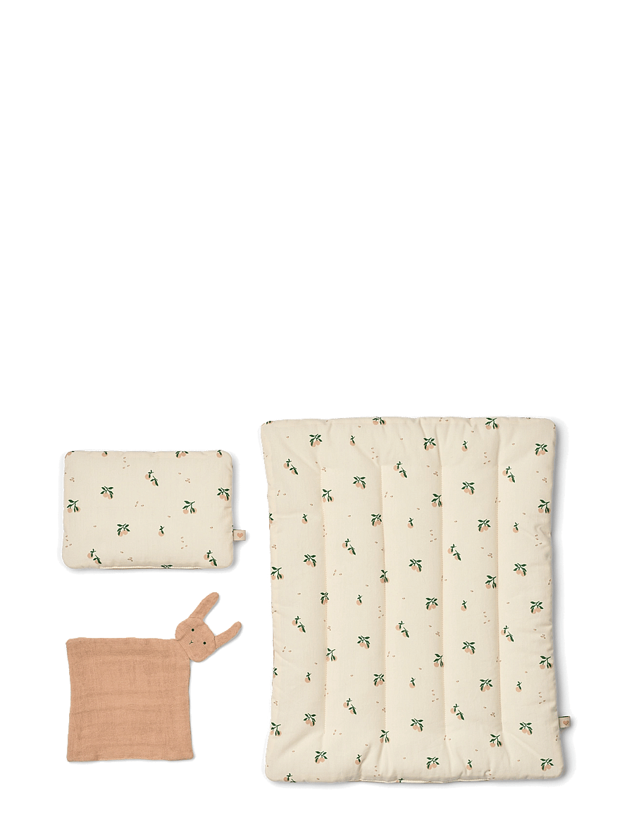 Liewood - Joan Doll Duvet Set - docktillbehör - peach / sea shell - 1