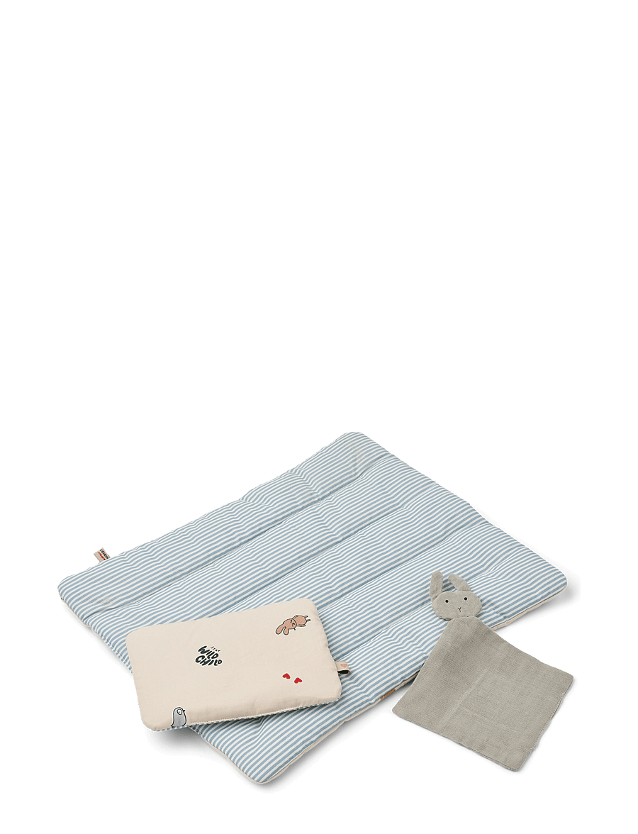 Liewood - Joan Doll Duvet Set - puppen-zubehör - tamtam / sandy - 0
