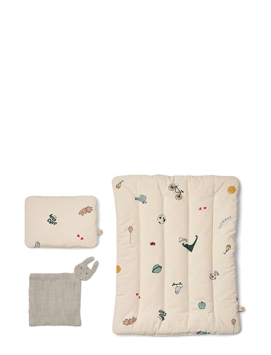 Liewood - Joan Doll Duvet Set - puppen-zubehör - tamtam / sandy - 1