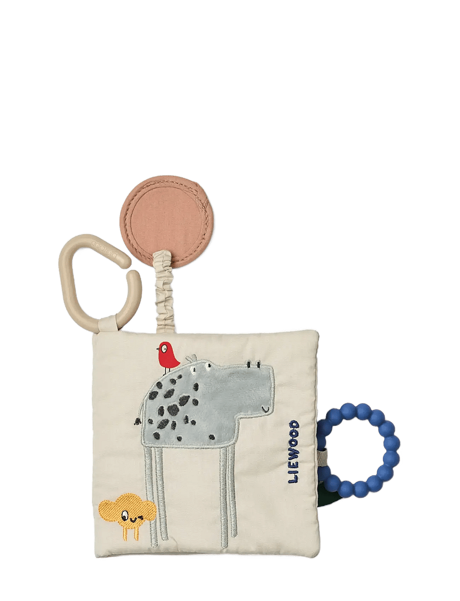 Liewood - Fey Imagine Fabric Book - babybøger - imagine / sandy - 0