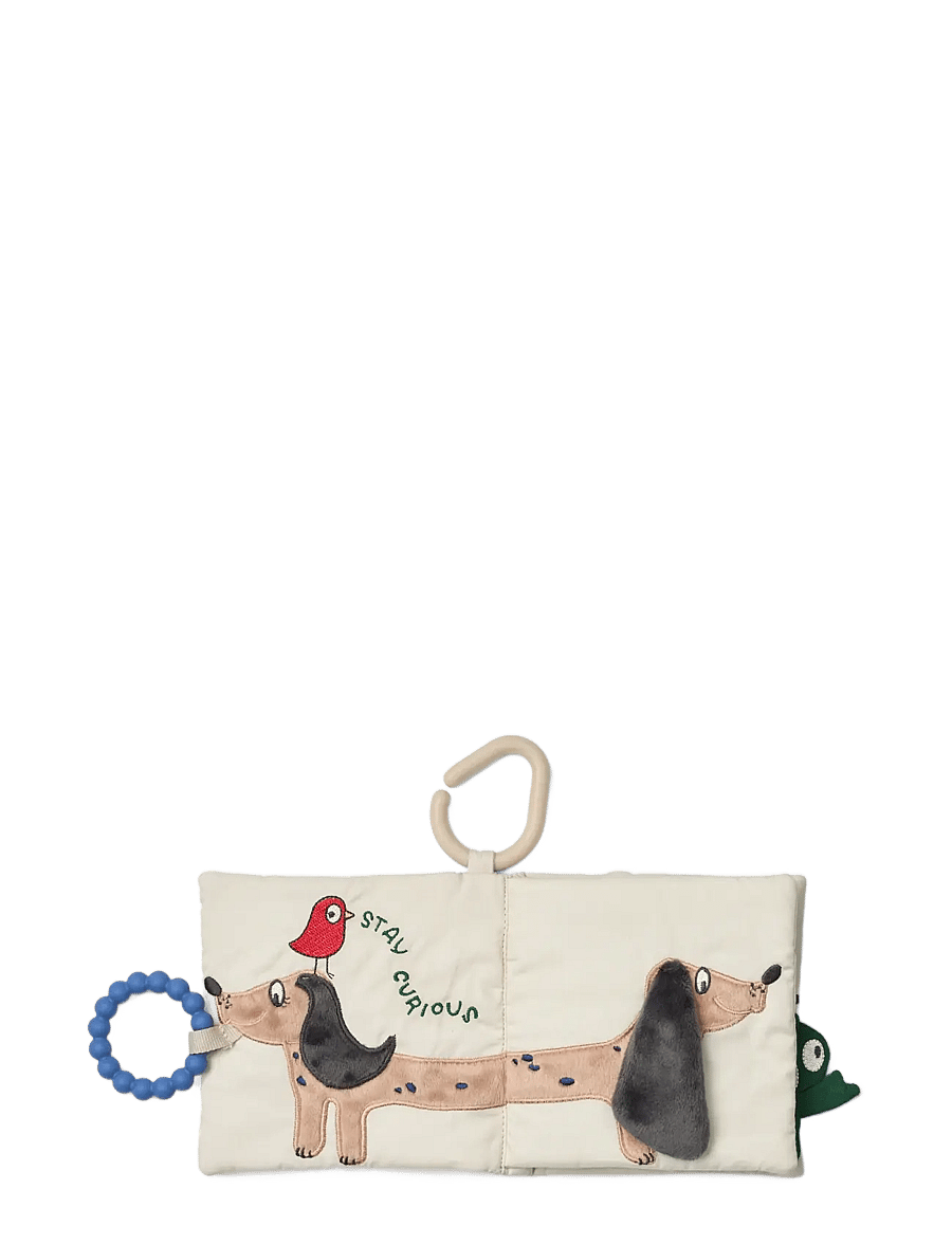 Liewood - Fey Imagine Fabric Book - babybøger - imagine / sandy - 1