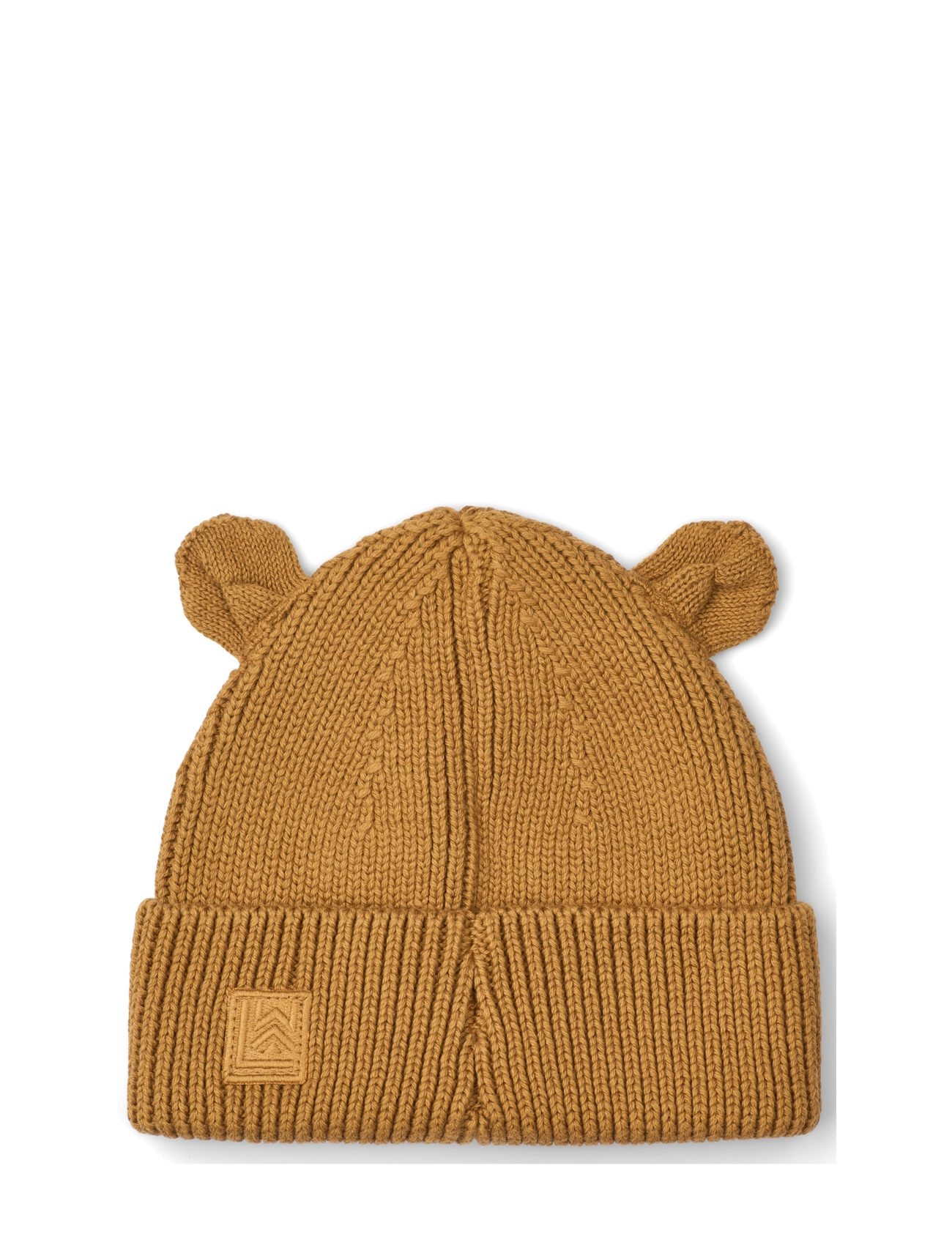 Liewood - Gina Beanie w Bear Embroidery - golden caramel - 1