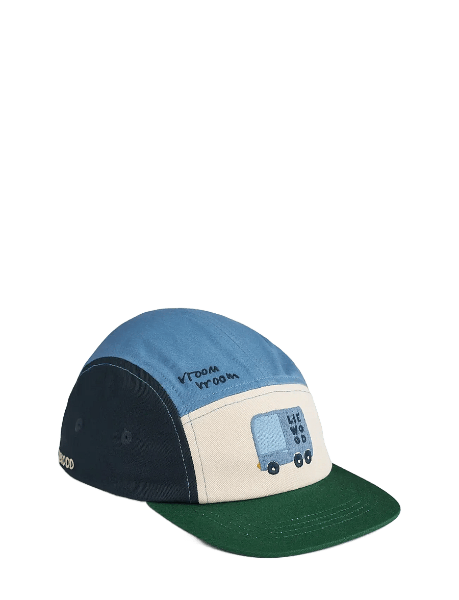 Liewood - Rory Embroidery Cap - kasketter & caps - cars multi mix - 1