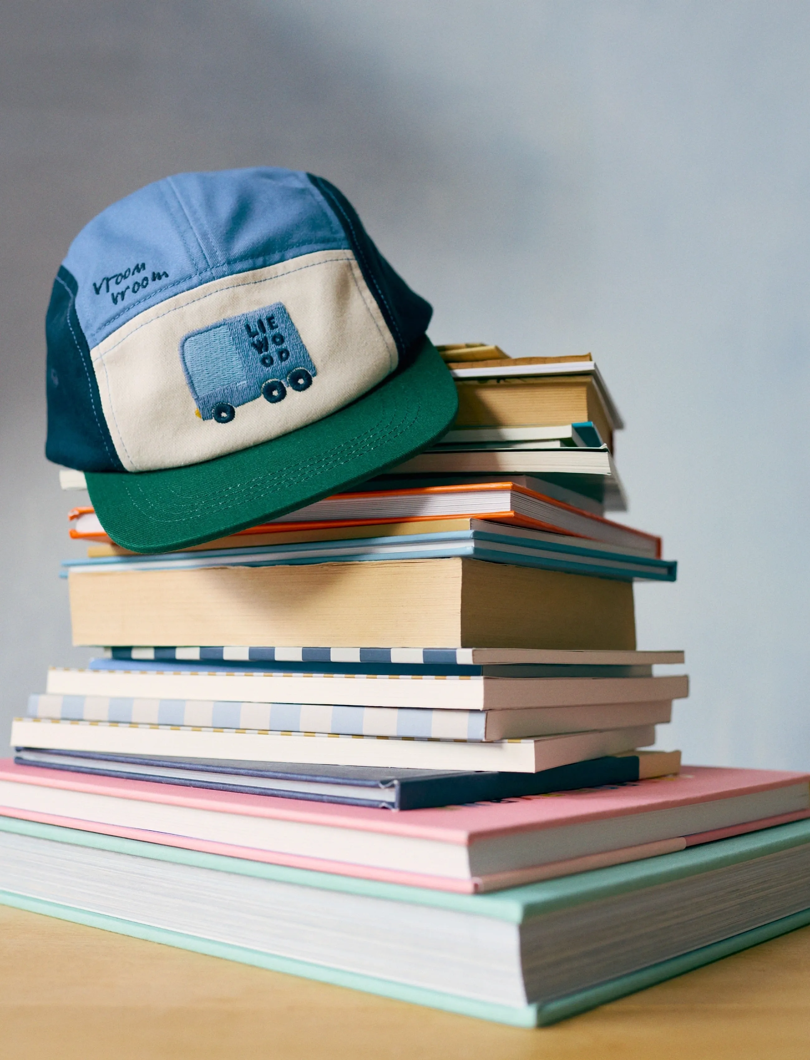 Liewood Rory Embroidery Cap, 53, Headwear, Blau - Caps, Kinder