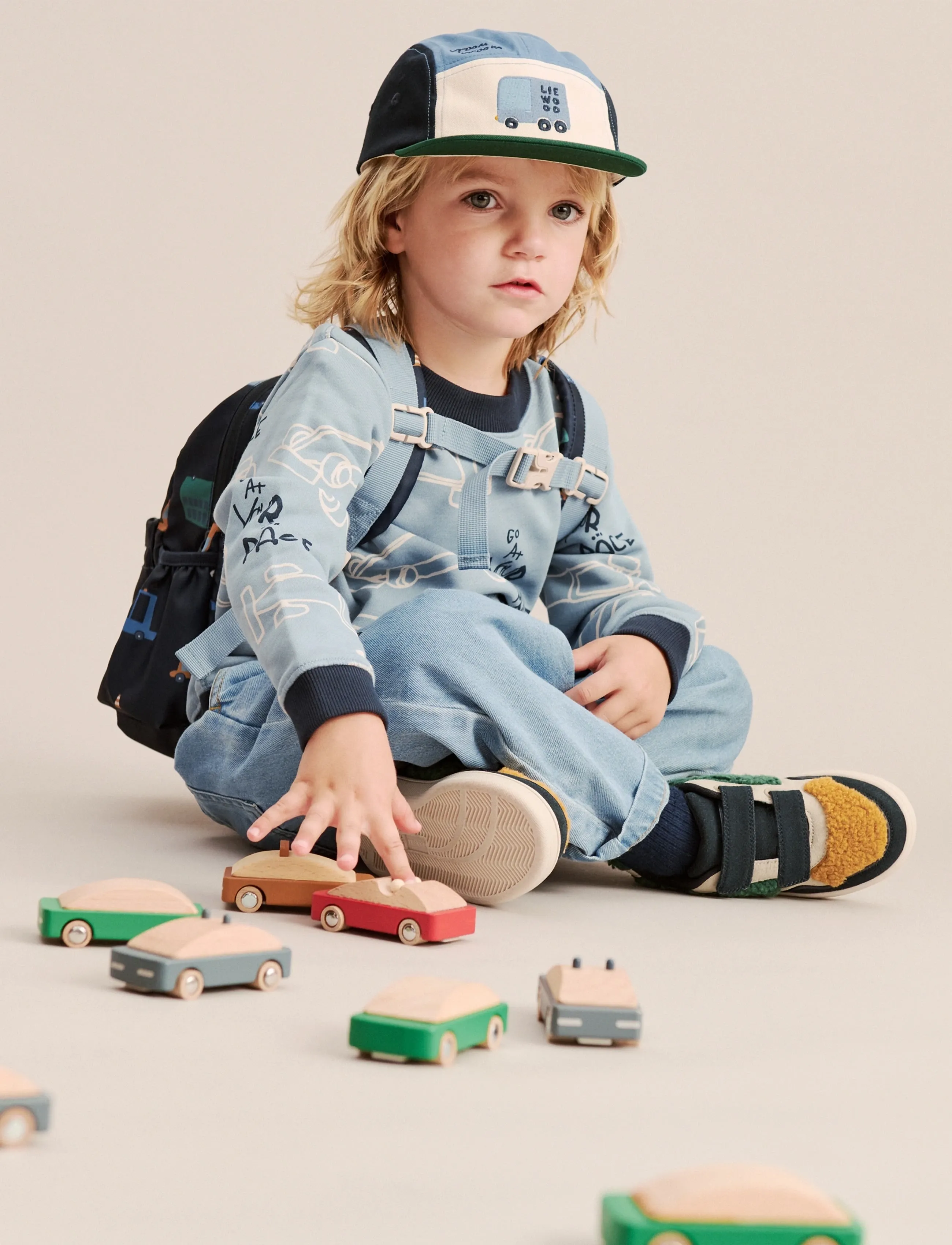 Liewood - Rory Embroidery Cap - cars multi mix - 4