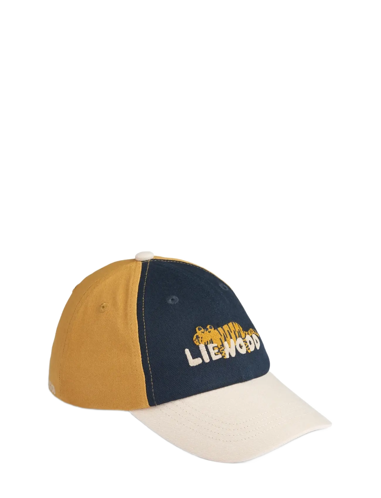Liewood Danny Embroidery Cap, 49, Headwear, Creme - Caps, Kinder