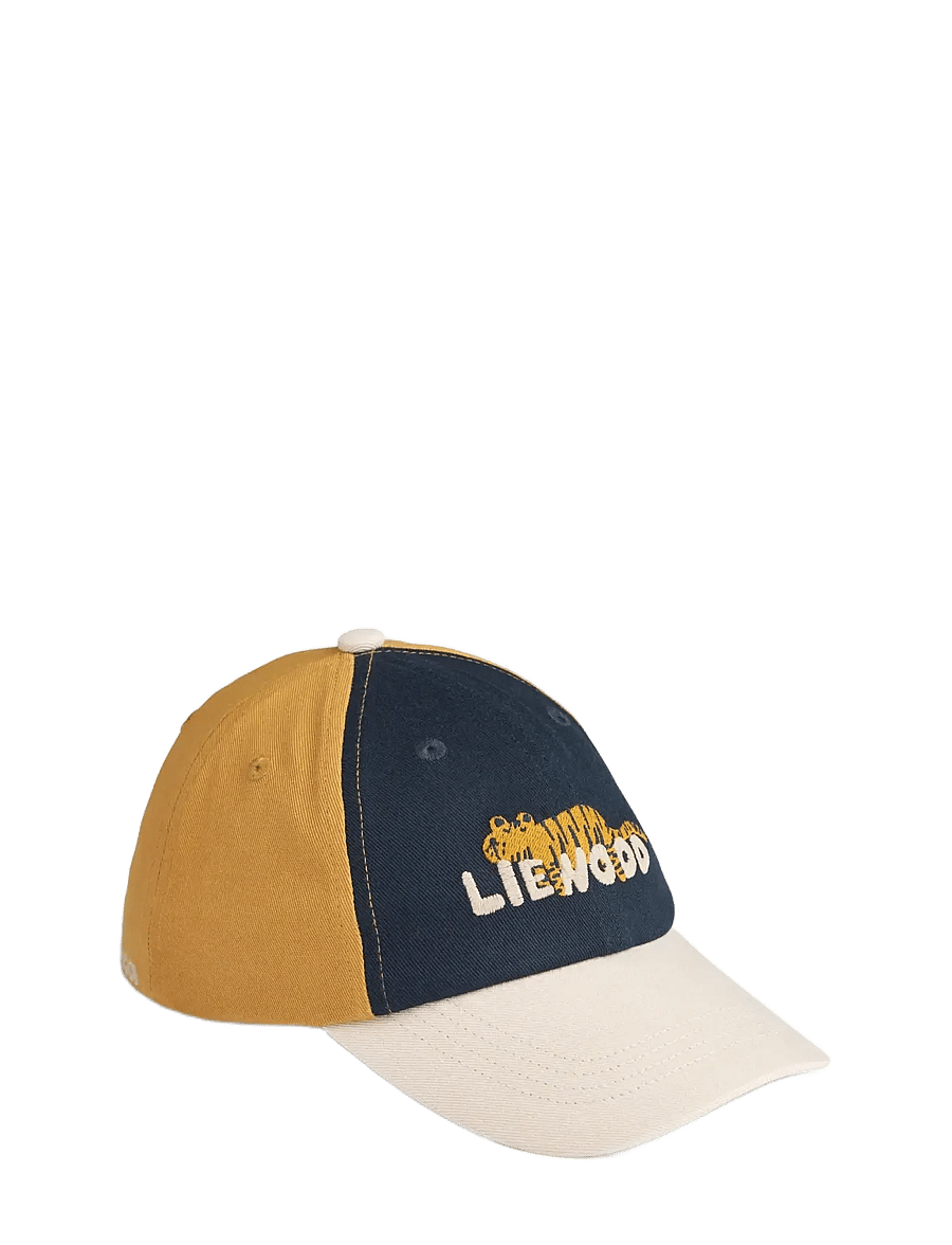 Liewood - Danny Embroidery Cap - kasketter & caps - tiger mix - 0