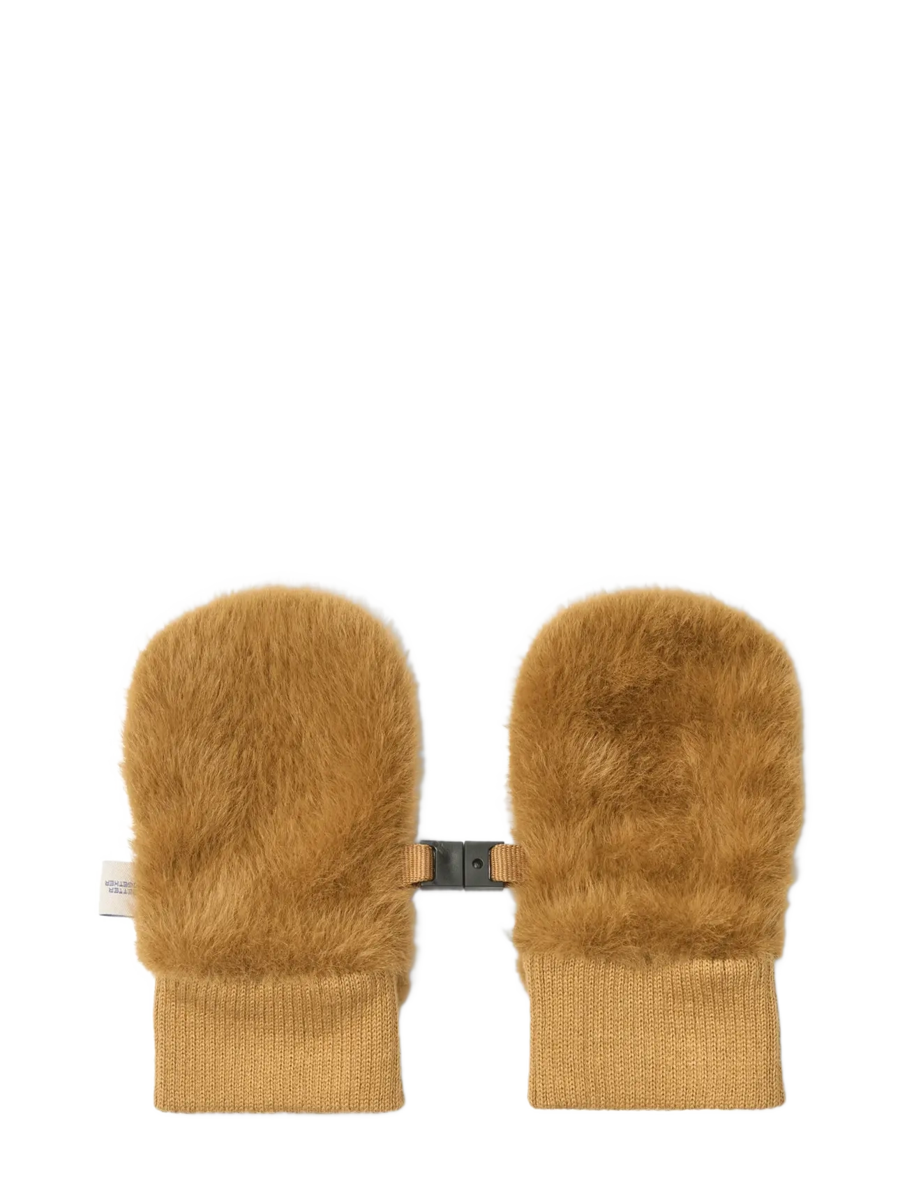 Liewood - Lizzy Plush Bear Mittens - handskar - golden caramel - 1