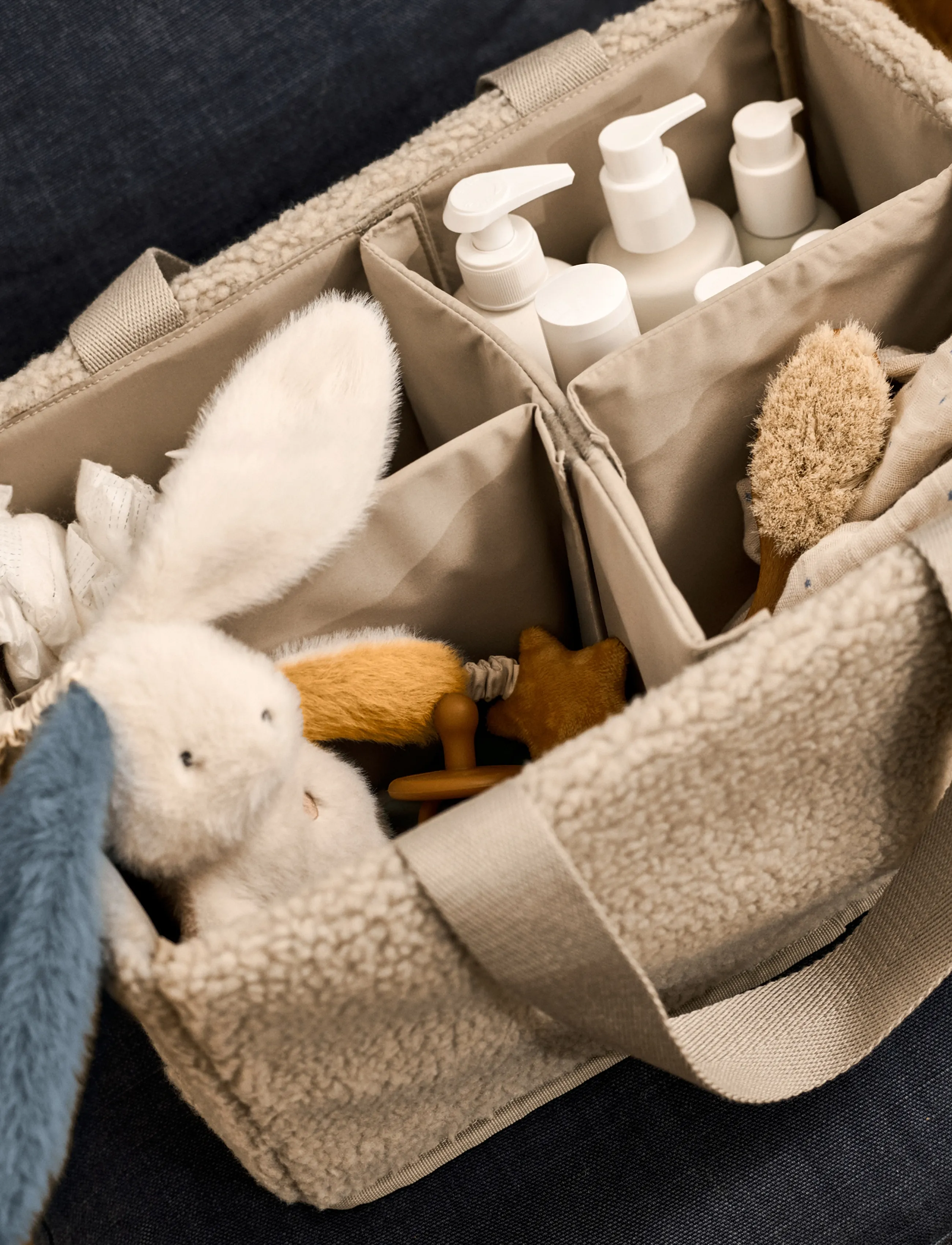 Liewood - Nola Pile Organizer Caddy - changing organizers - mist - 0