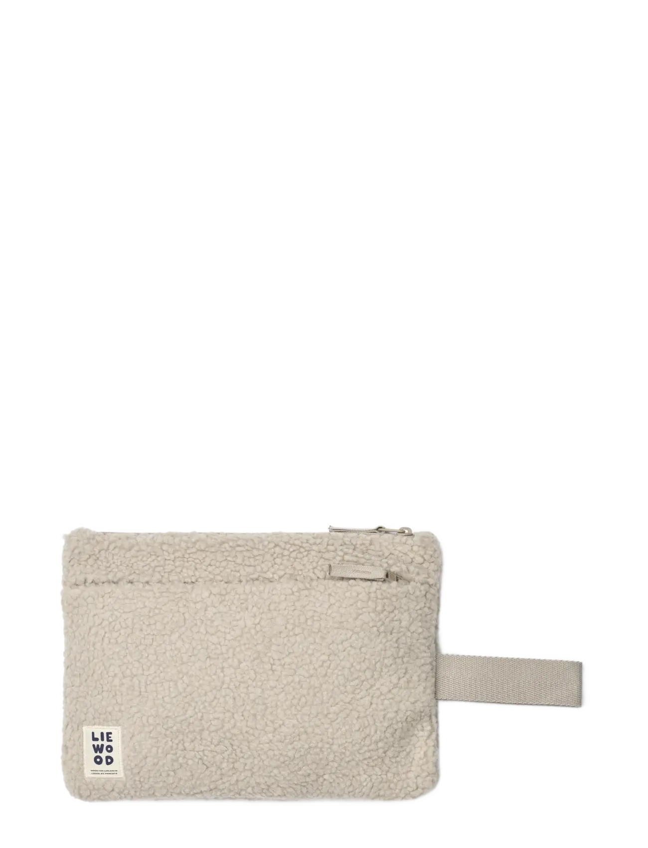 Liewood Dina Pile Diaper Pouch - Bags - MIST / beige