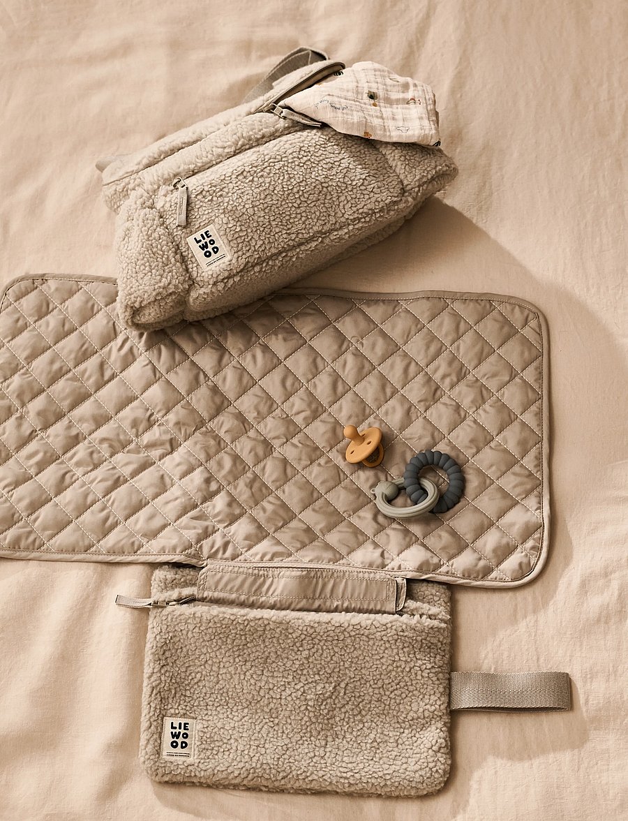 Liewood - Dina Pile Diaper Pouch - mist - 0