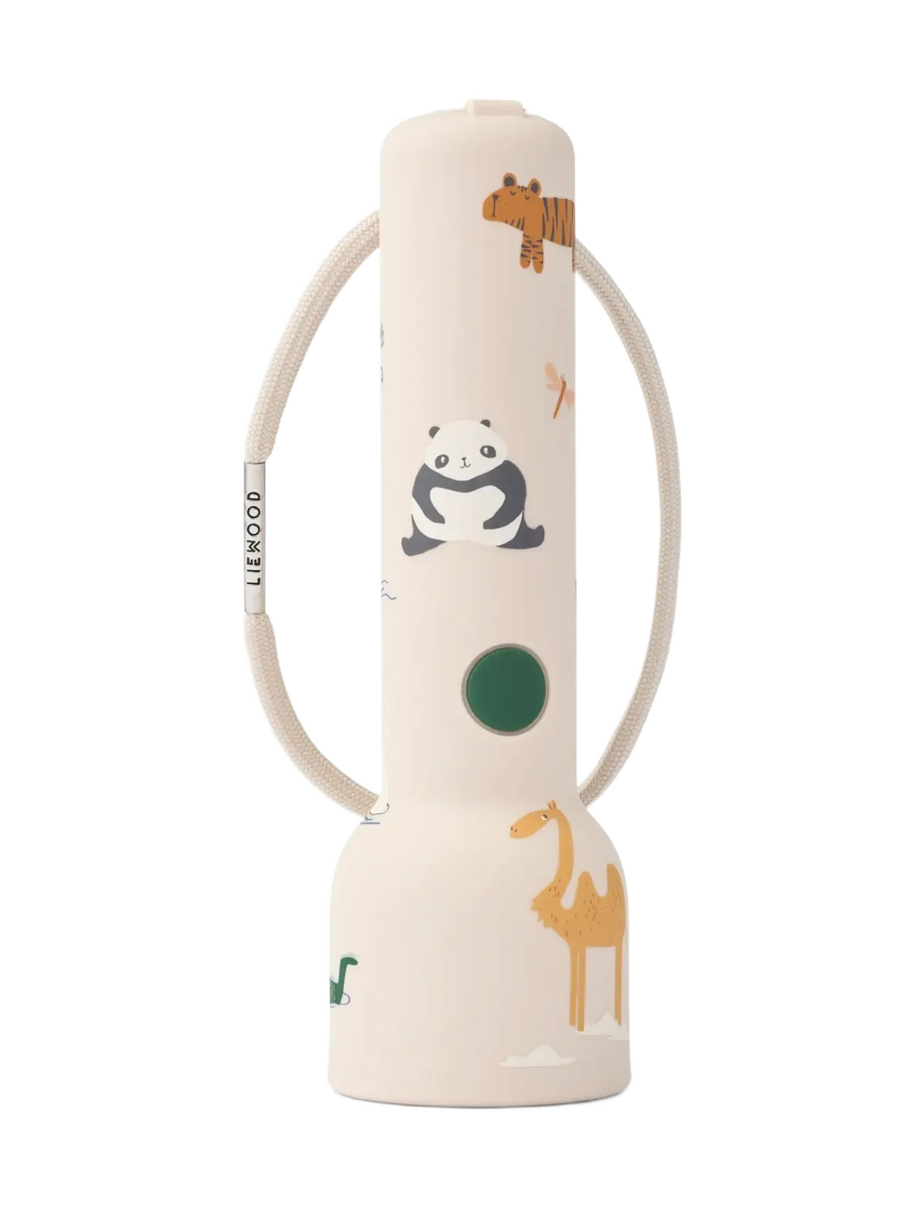 Liewood Gry Printed Flashlight - Nattlampor - AROUND THE WORLD / SANDY / cream