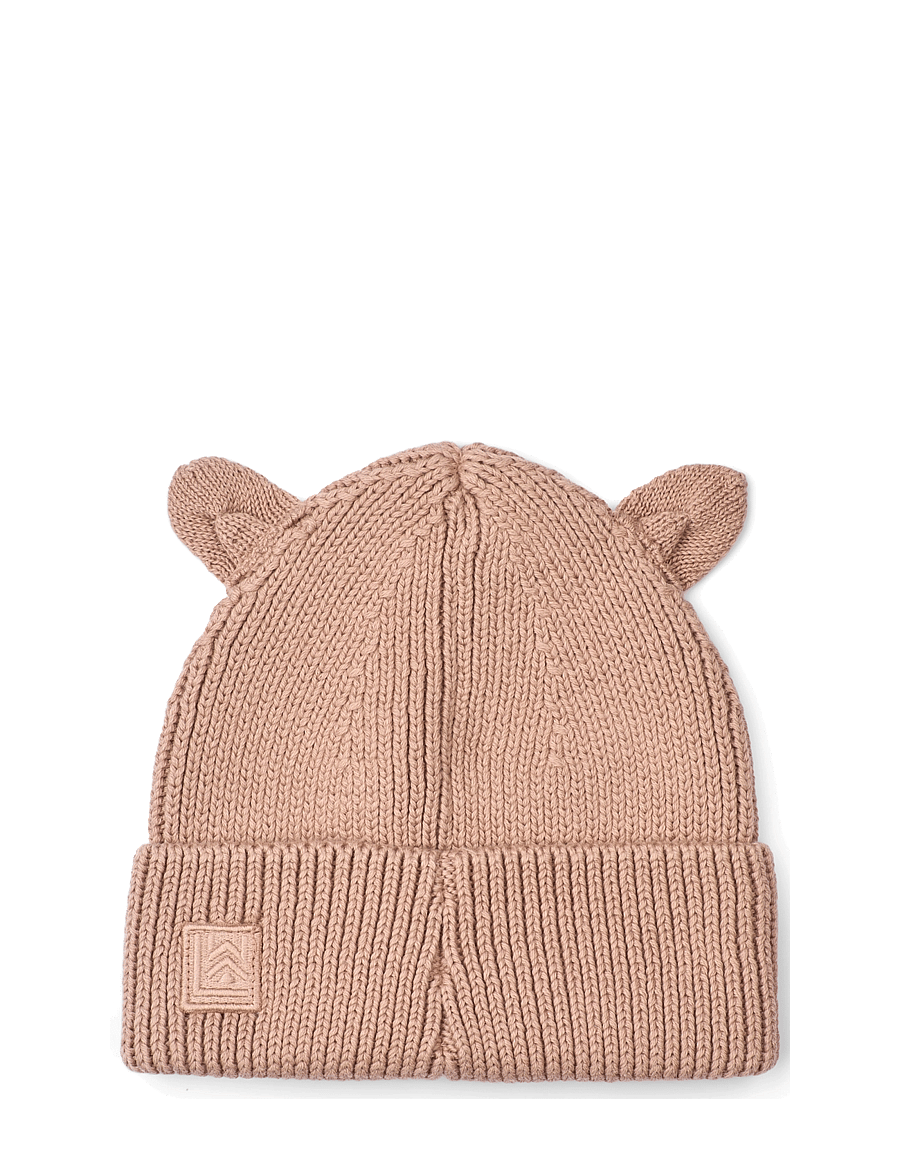 Liewood - Gina Beanie w Cat Embroidery - kootud mütsid - pale tuscany - 1