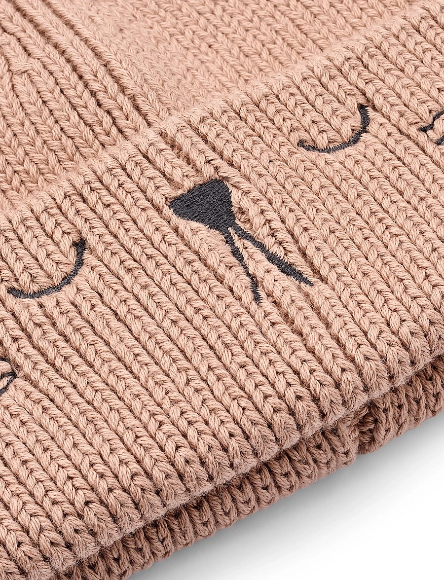 Liewood - Gina Beanie w Cat Embroidery - kootud mütsid - pale tuscany - 2