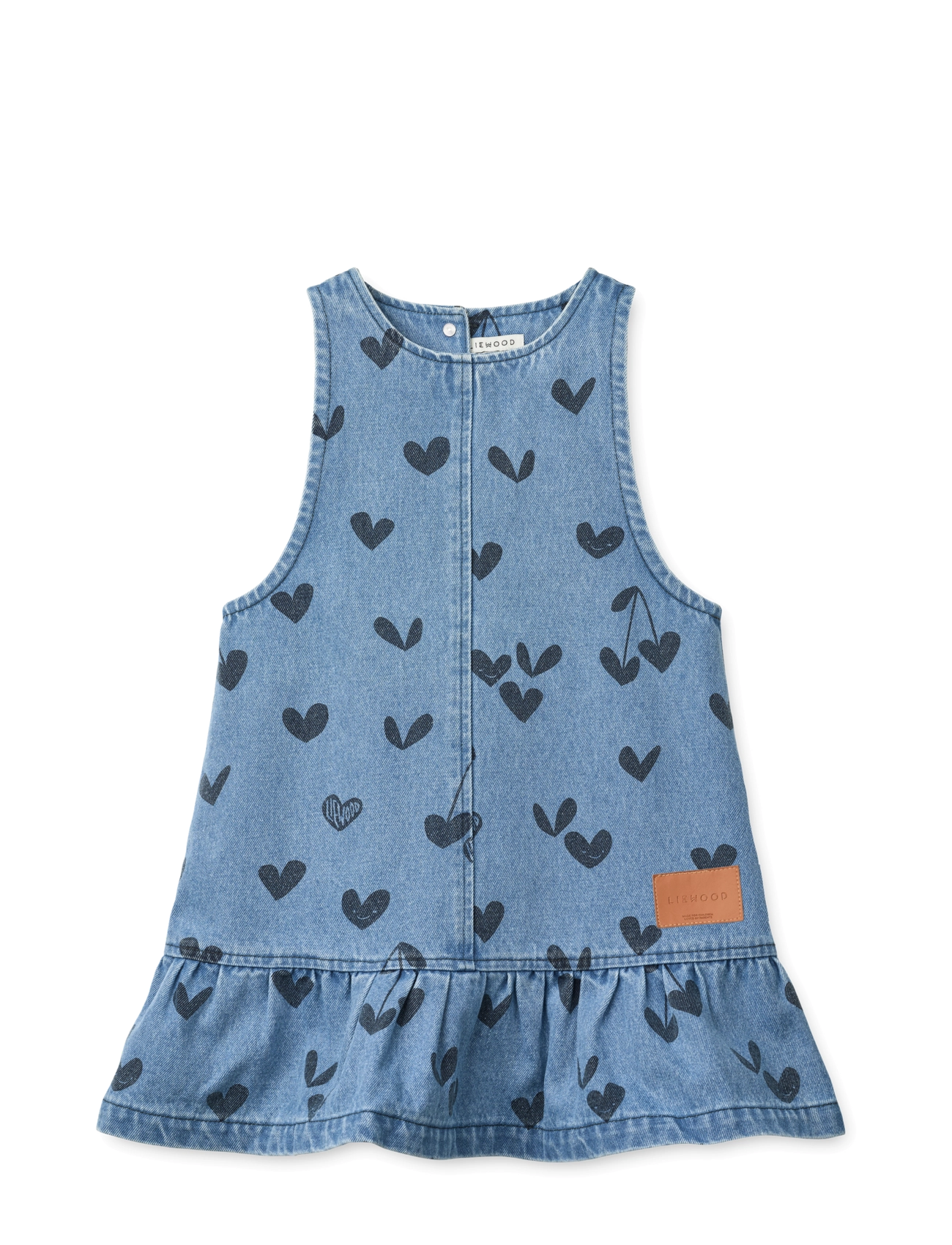 Liewood - Angelica Printed Denim Frill