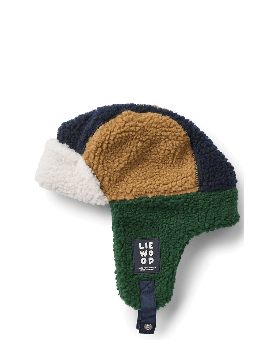 Liewood - Bravo Pile Hat - classic navy multi mix - 1