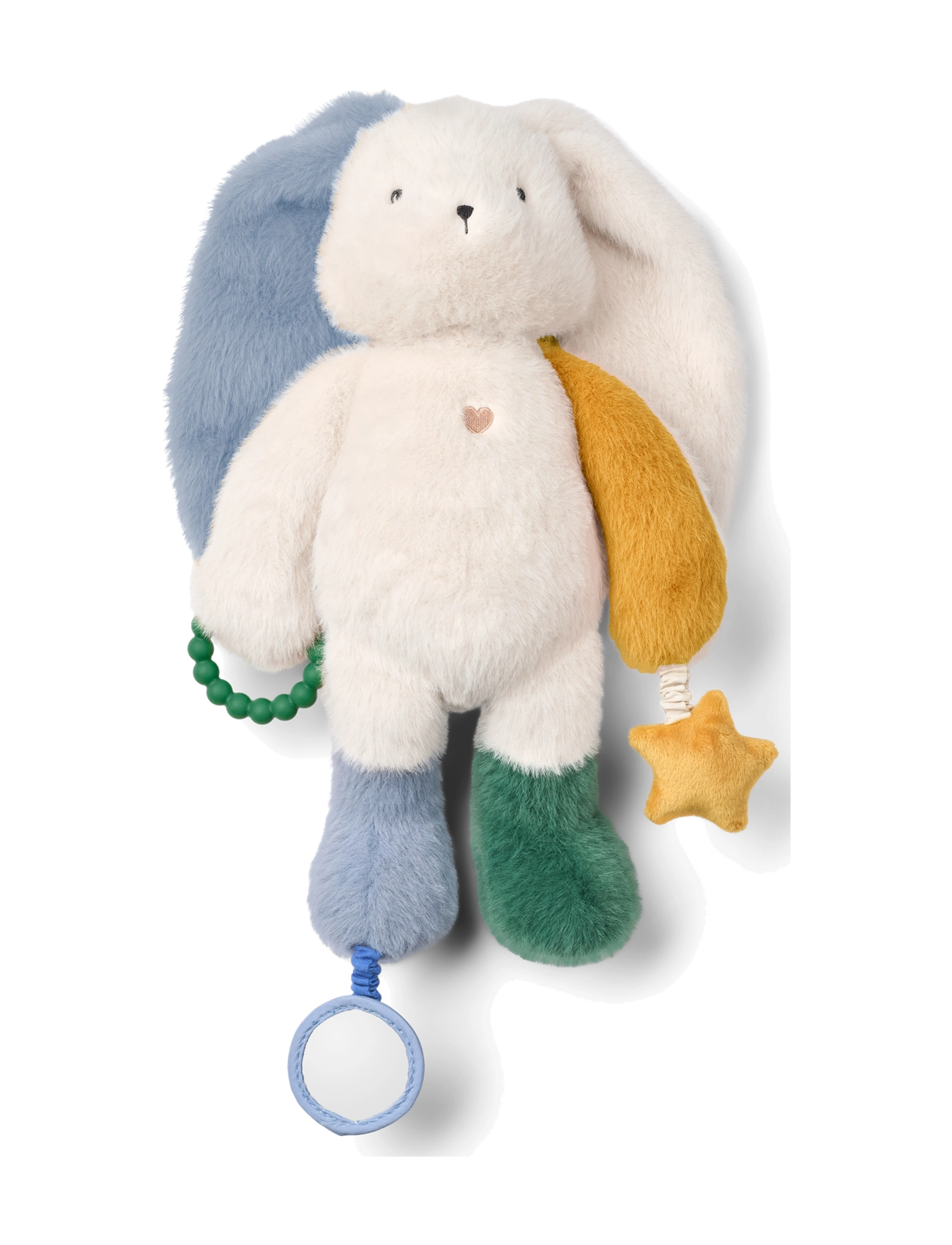 Liewood - Angelina Activity Toy Rabbit - mjukisdjur - sandy multi mix - 2