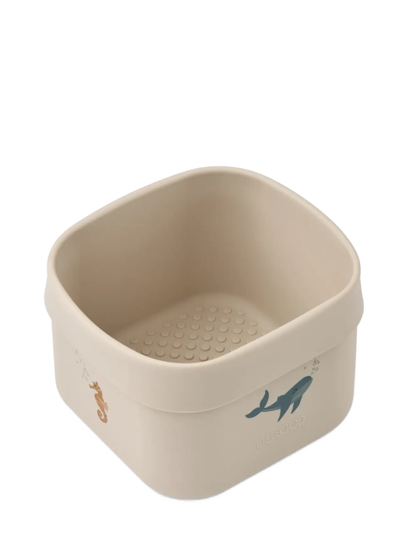 Liewood - Joachim Printed Bathroom Storage Basket - storage baskets - sea creature / sandy - 2
