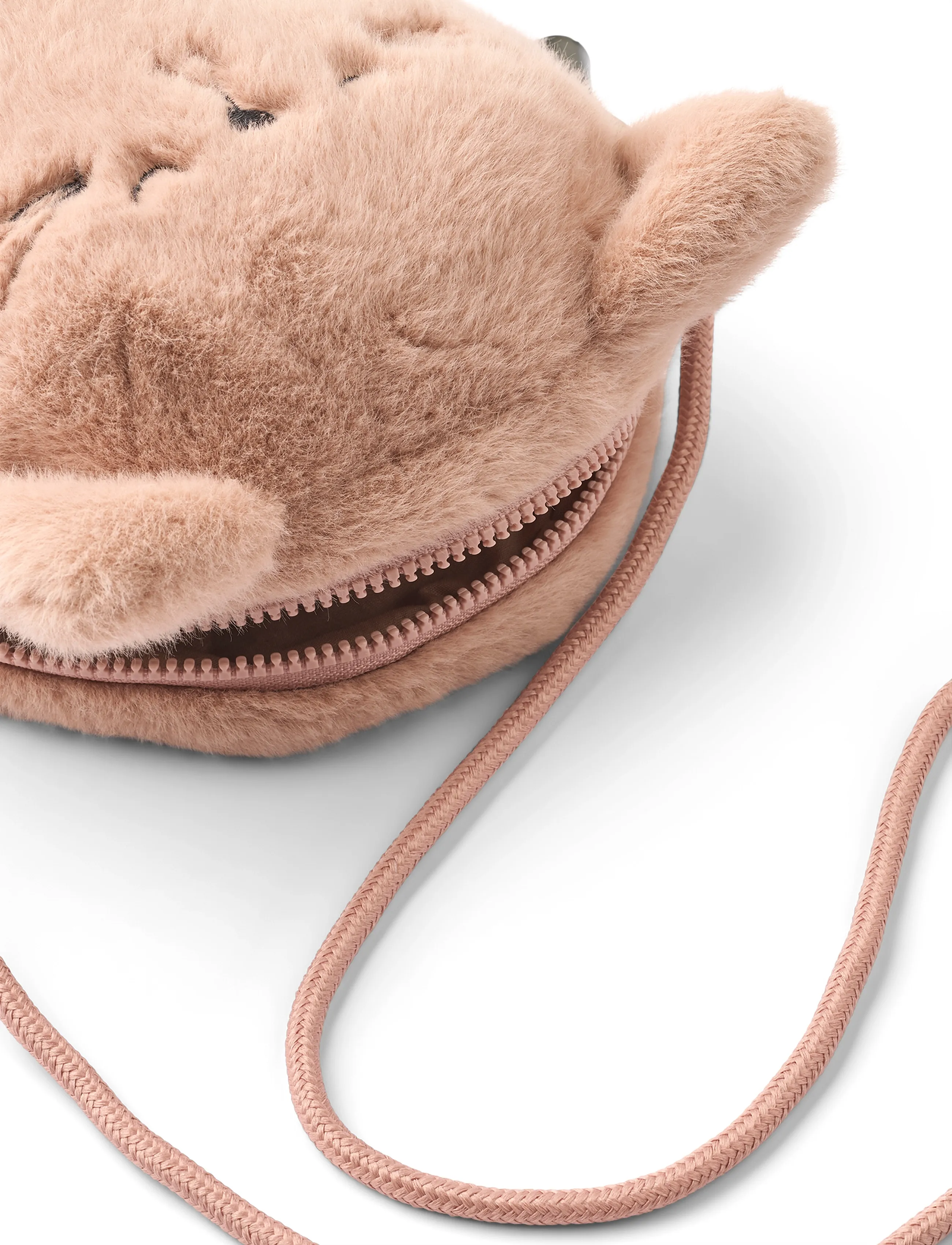 Liewood - Dianne Plush Cat Bag - shoulder bags - pale tuscany - 1