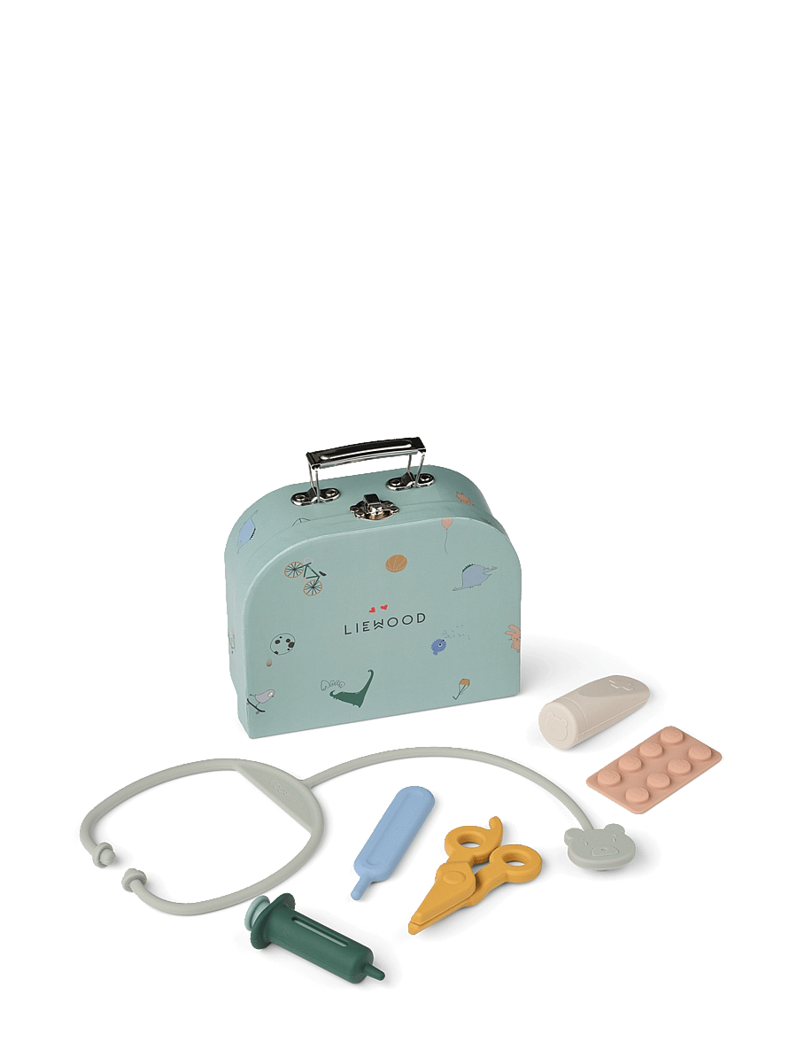 Liewood - Leif Doctor Set - serveringsset - garden green multi mix - 0