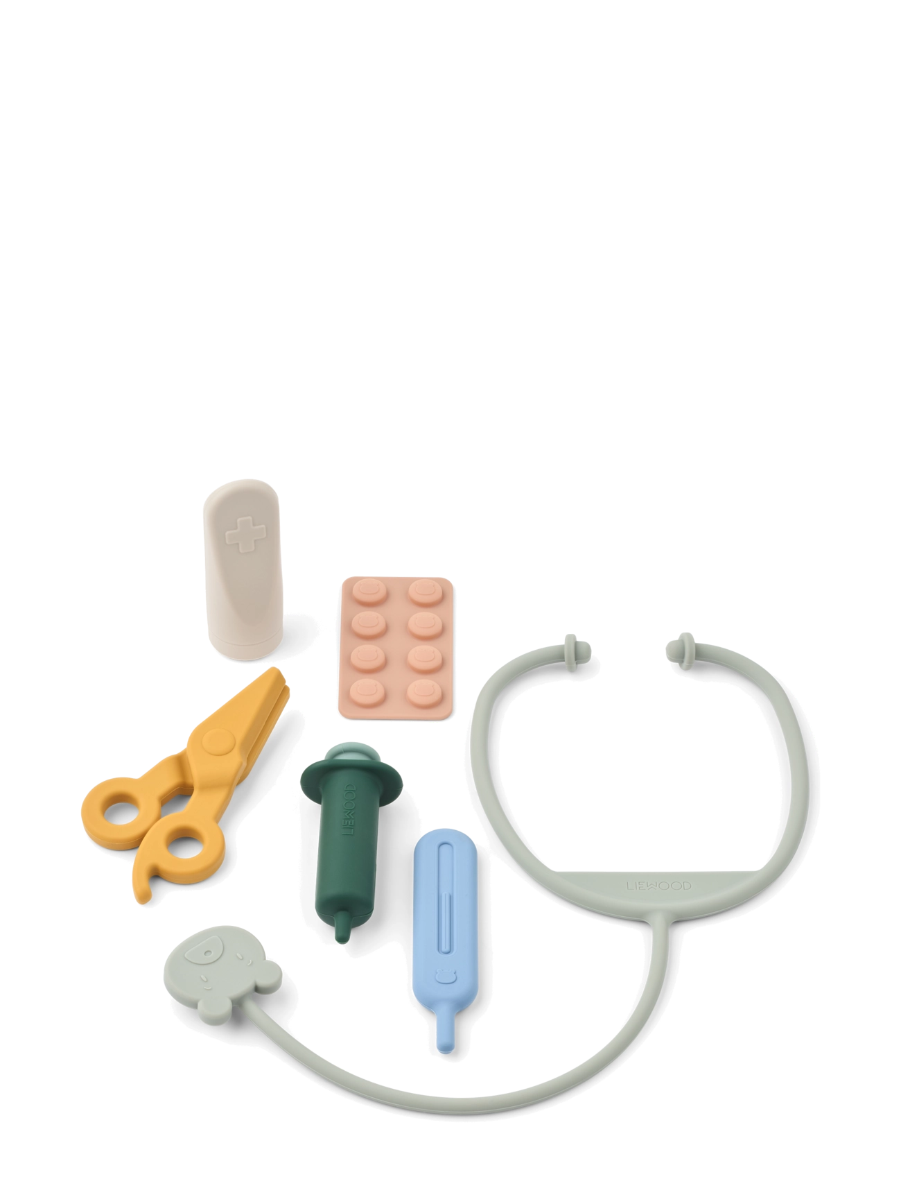 Liewood - Leif Doctor Set - serveringsset - garden green multi mix - 1