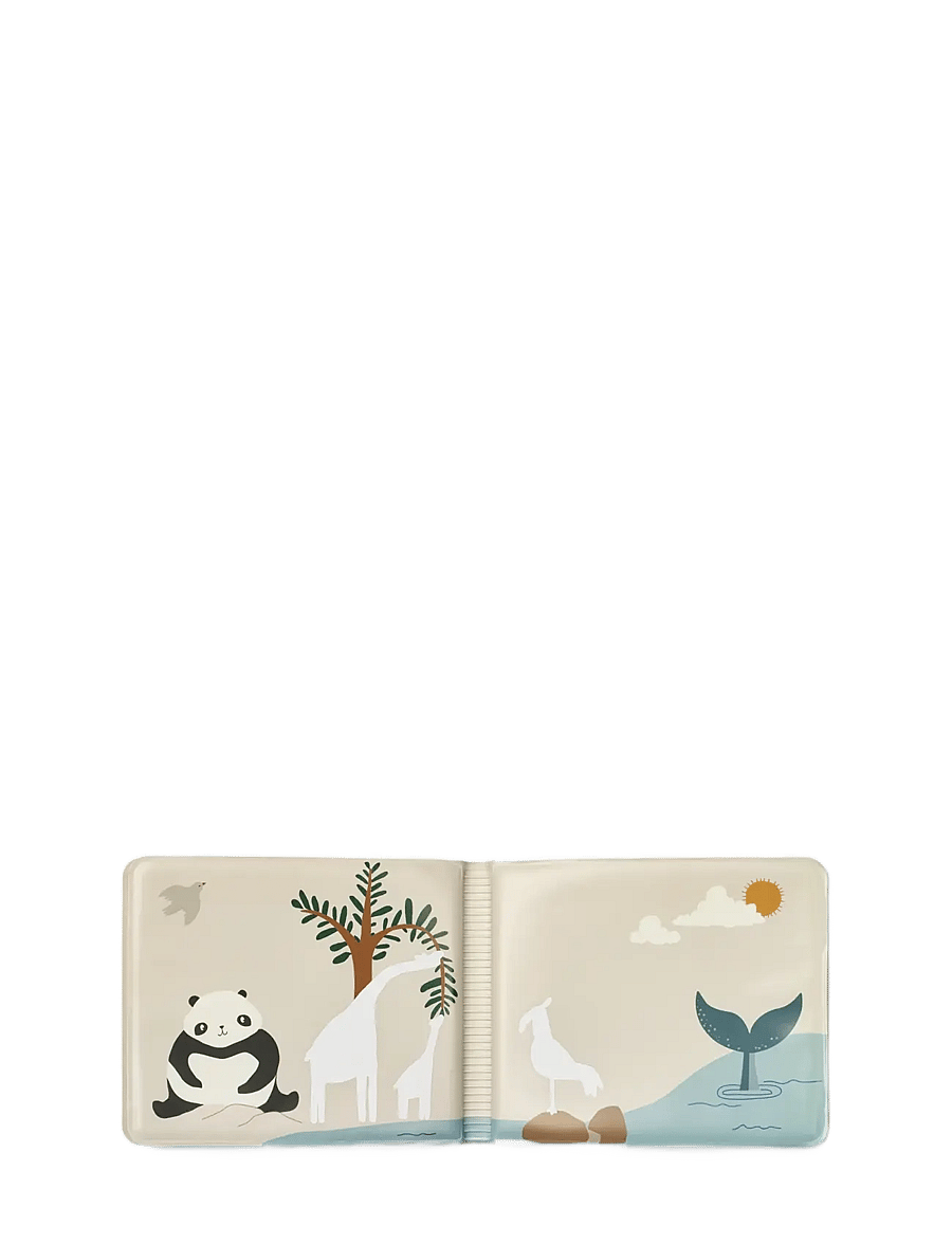 Liewood - Waylon Classic Animal Magic Water Book - babybøger - classic animal / sandy - 1