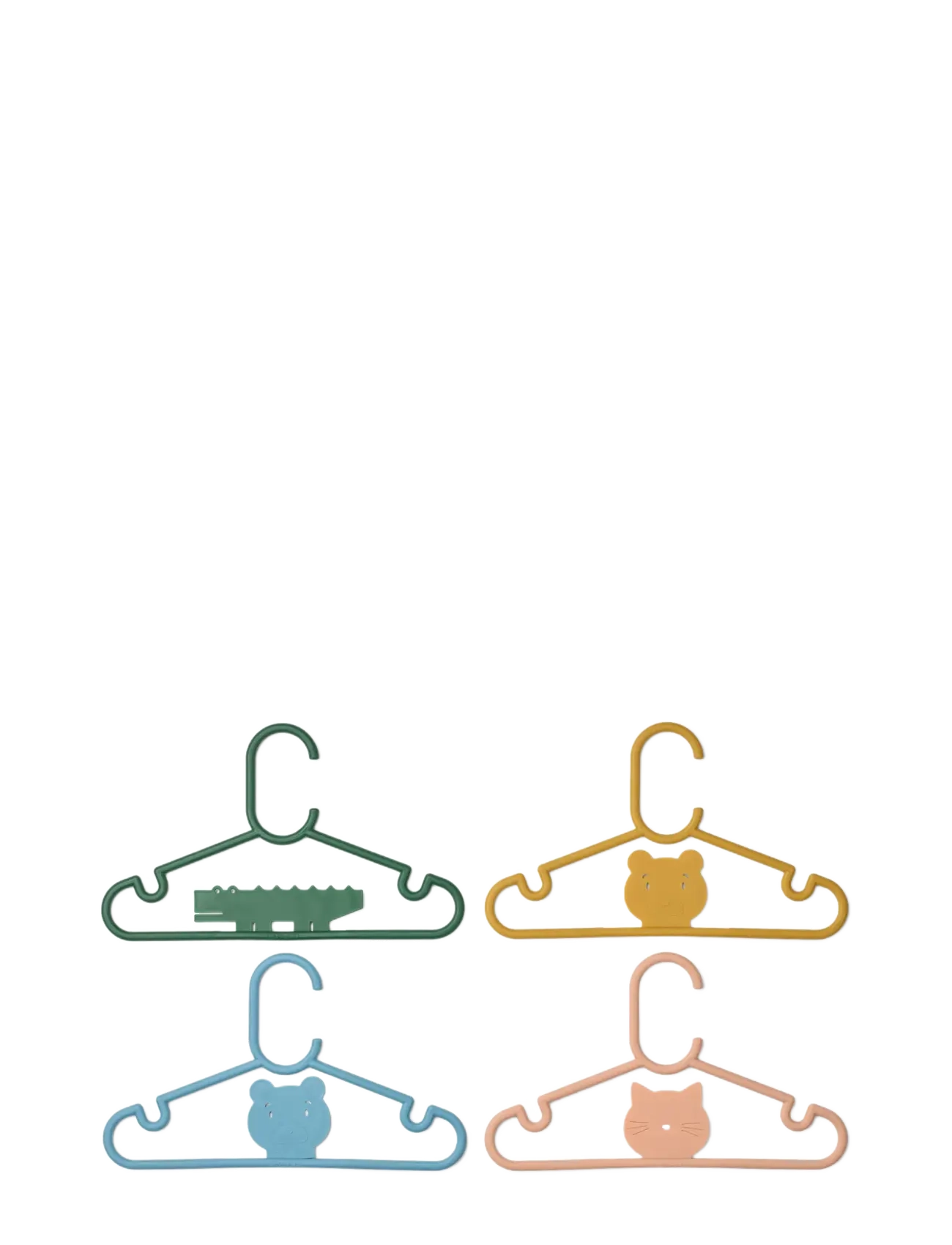 Liewood - Falton Classic Hanger 8-Pack - krokar och galgar - yuzu multi mix - 1