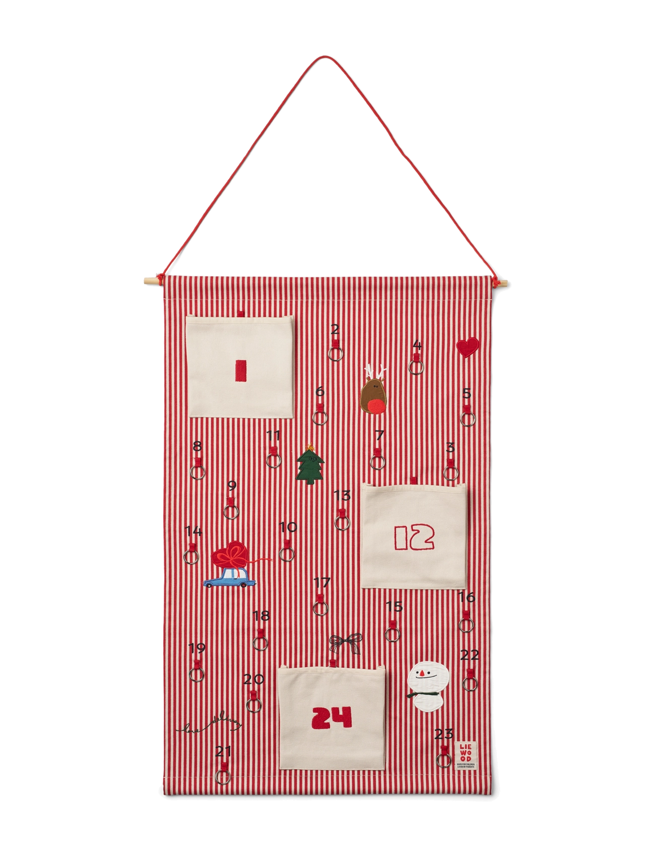 Liewood Blaise Christmas Calendar - Red - ONE SIZE