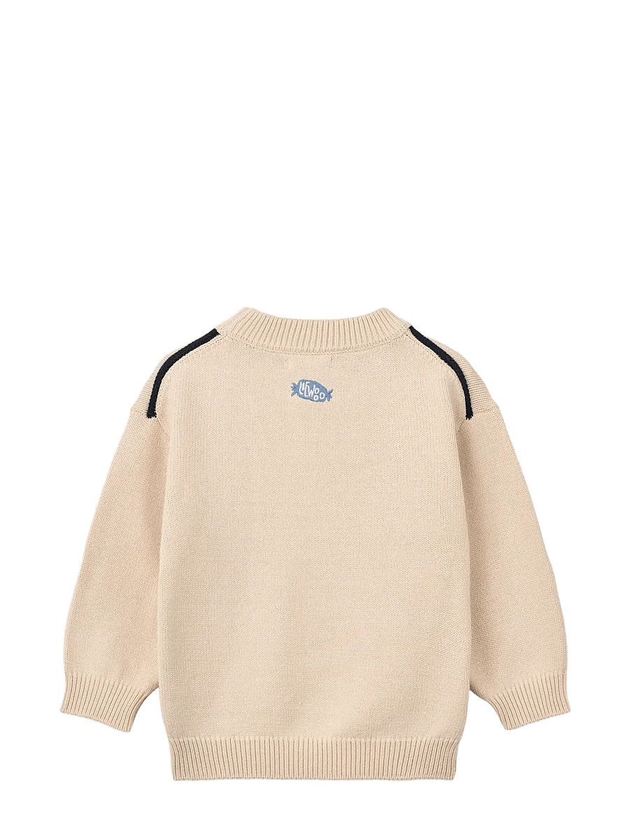 Liewood - Orlane Embroidery Knit Jumper - trøjer - festive / sandy / embroidery - 2