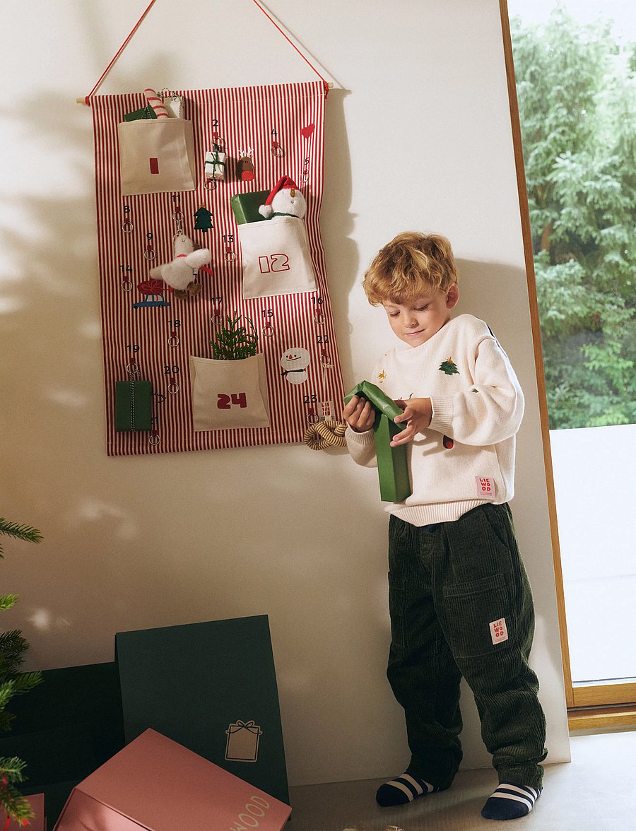 Liewood - Orlane Embroidery Knit Jumper - trøjer - festive / sandy / embroidery - 4