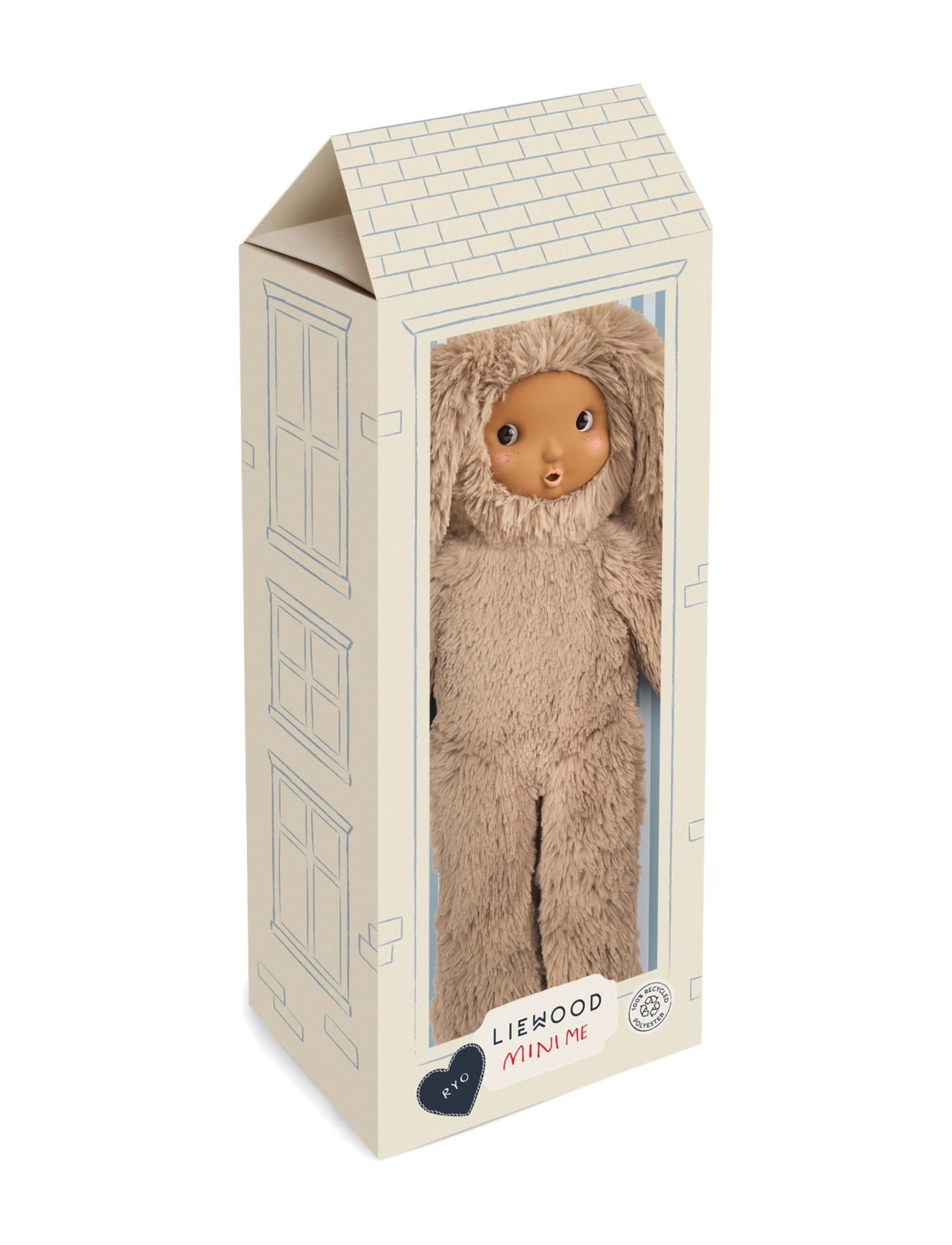 Liewood - Misa Ryo Plush Doll - nukud - oat - 4