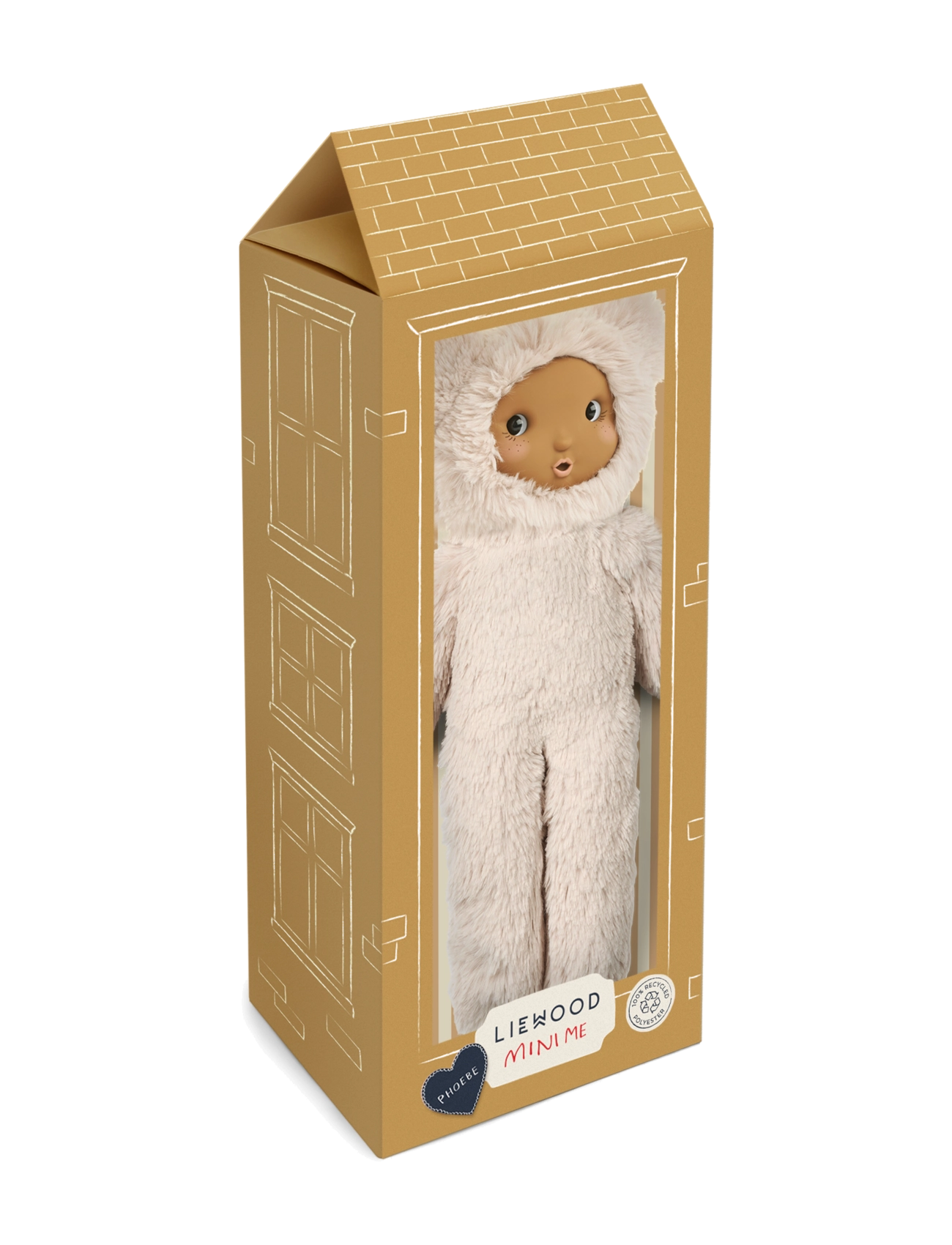 Liewood - Misa Phoebe Plush Doll - nukud - sandy - 4