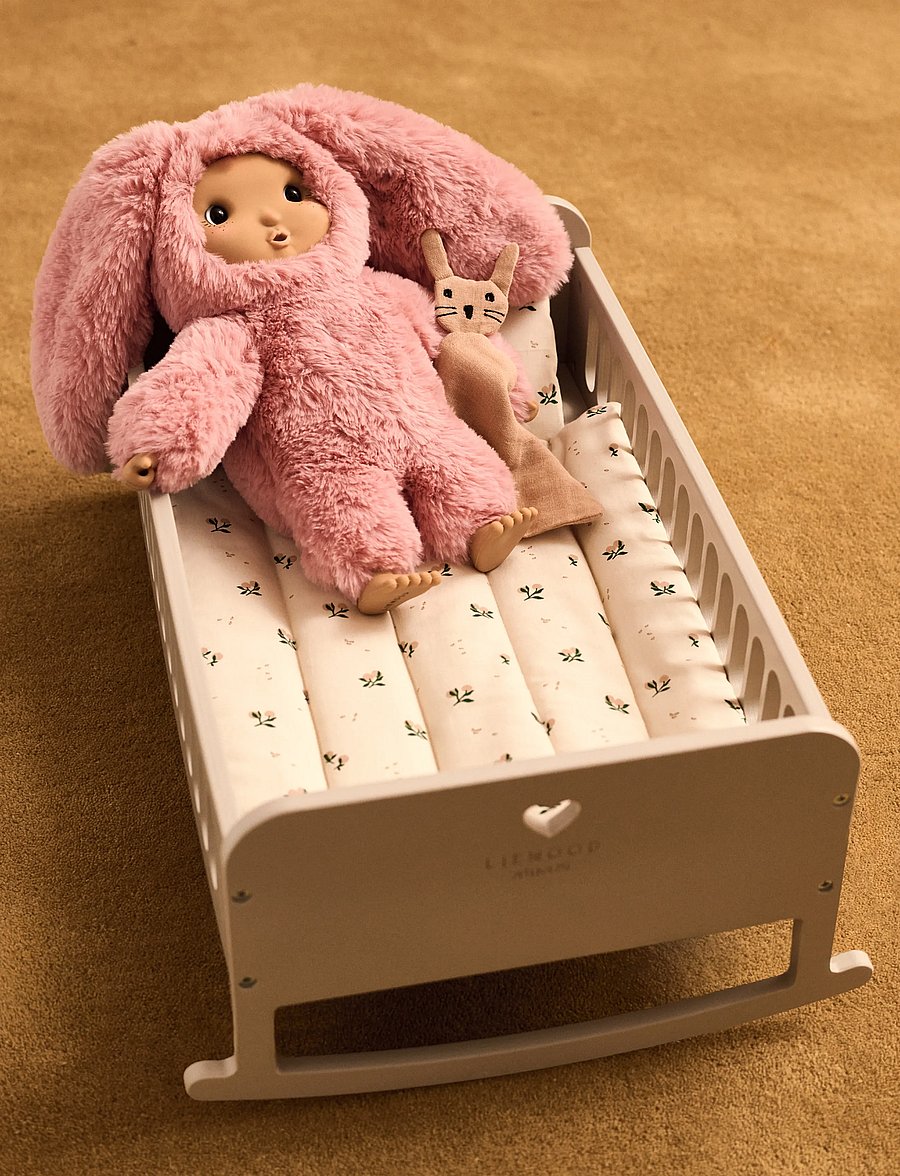 Liewood - Miko Rosey Plush Doll - mjuka leksaker - rose blush - 0