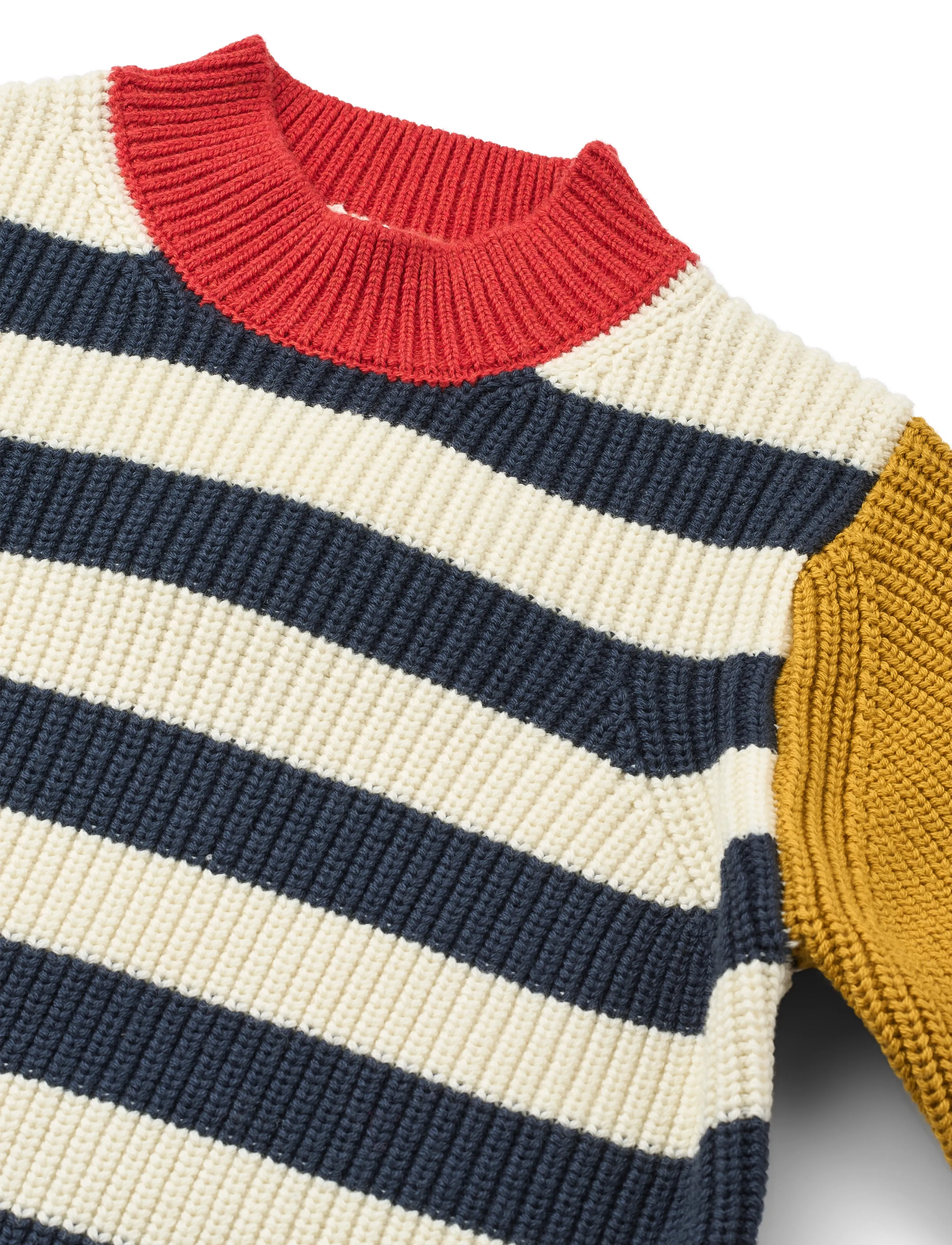 Liewood - Levi Cotton Knit Jumper - pullover - yuzy multi mix - 4