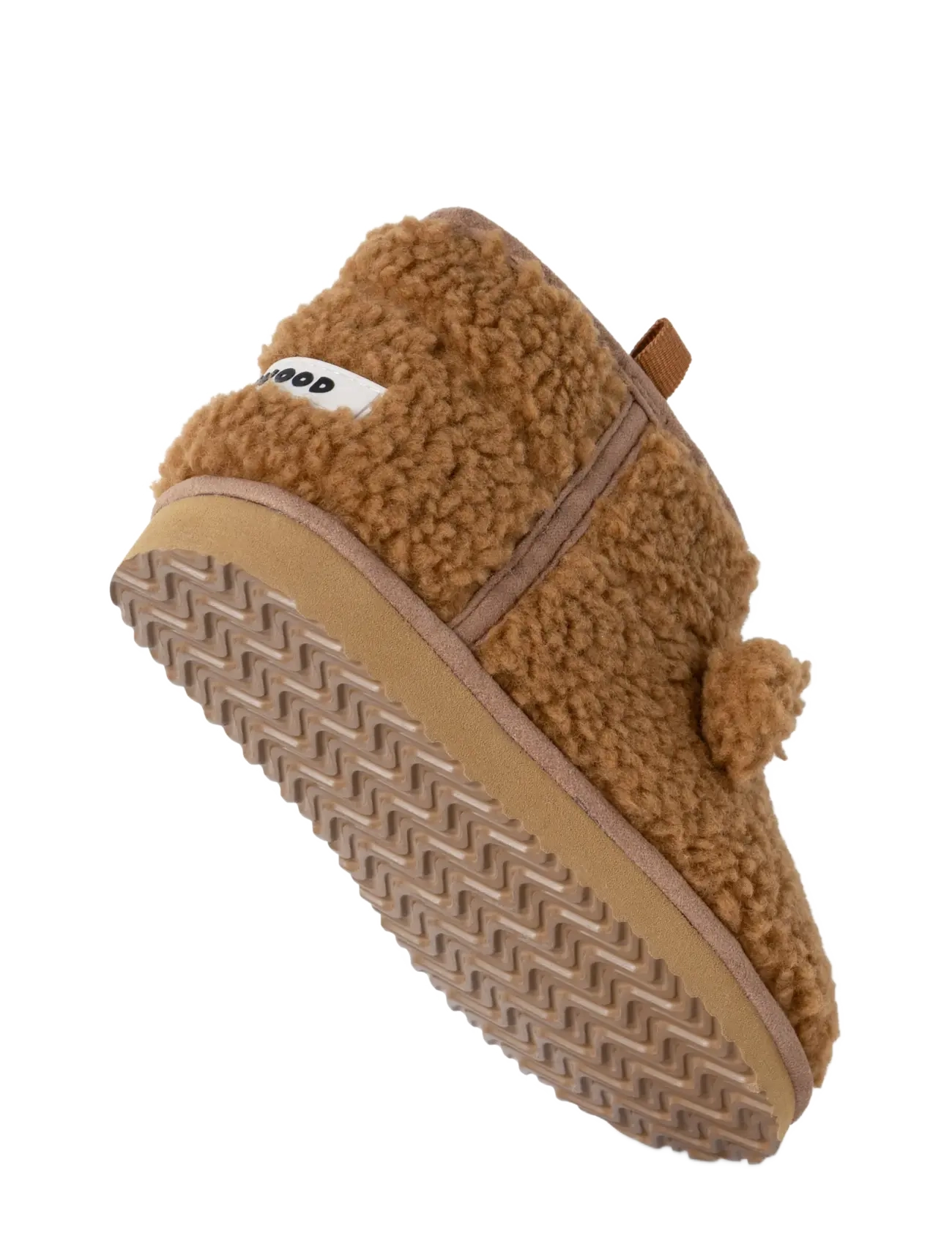Liewood - Alban Bear Pile Boot Slipper - golden caramel - 2