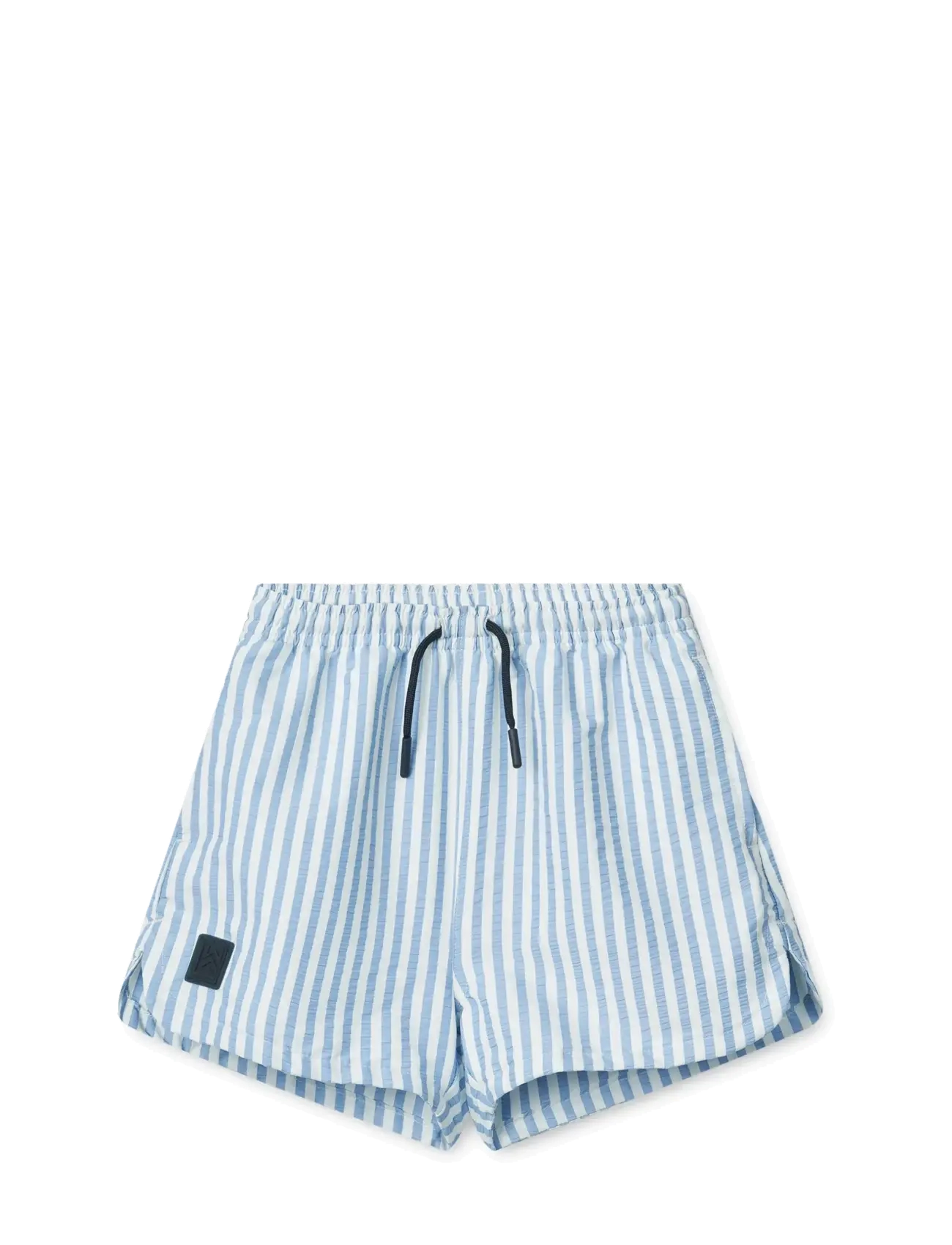 Liewood Aiden Seersucker Board Shorts - Badetøj - Y/D STRIPE RIVERSIDE / CREME DE LA CREME / blue