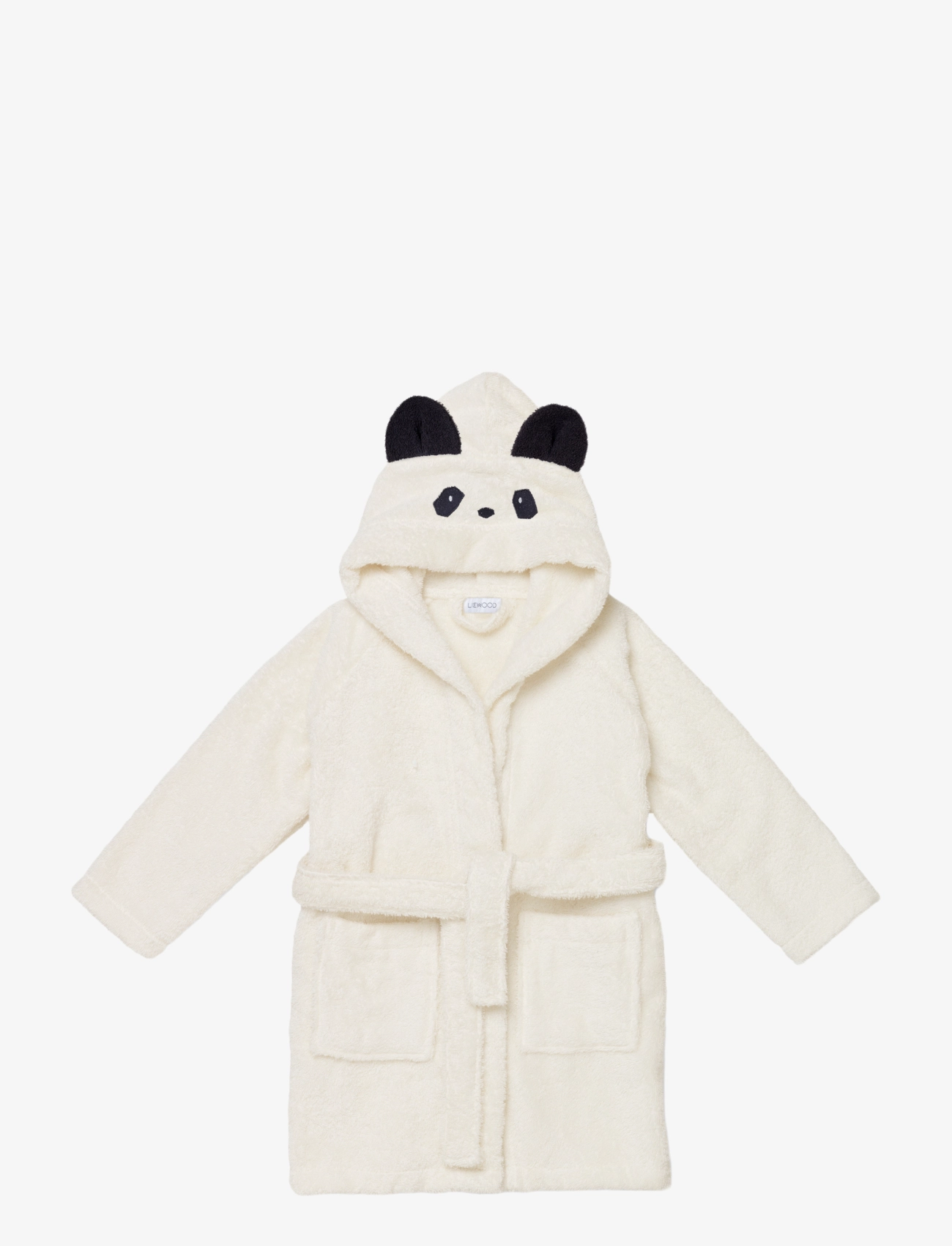 Lily badekåpe Panda krem De La krem str. 3-4 år