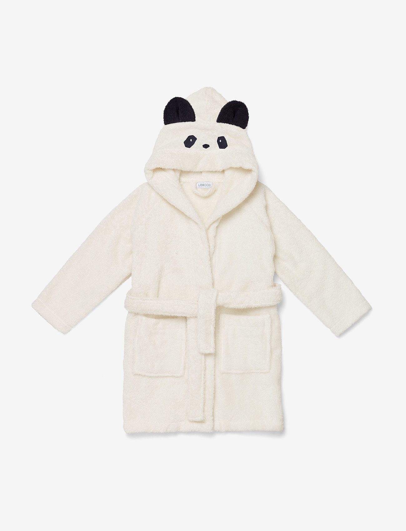 Lily badekåpe Panda krem De La krem str. 5-6 år