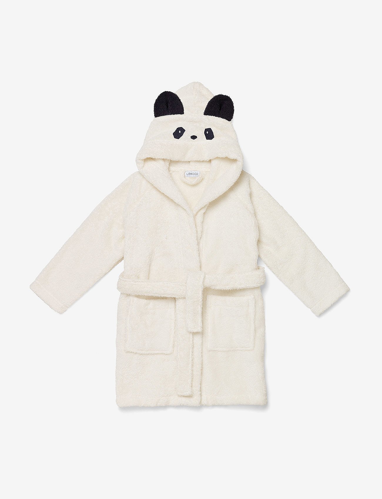 Lily badekåpe Panda krem De La krem str. 5-6 år